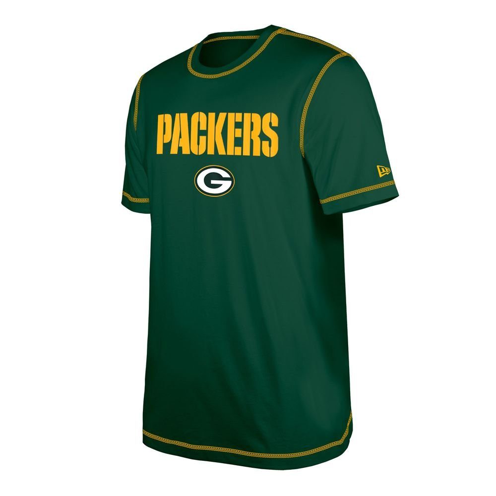 Sideline NFL Era BAY New PACKERS T-Shirt NEU/OVP GREEN Era Print-Shirt Official 2023 New
