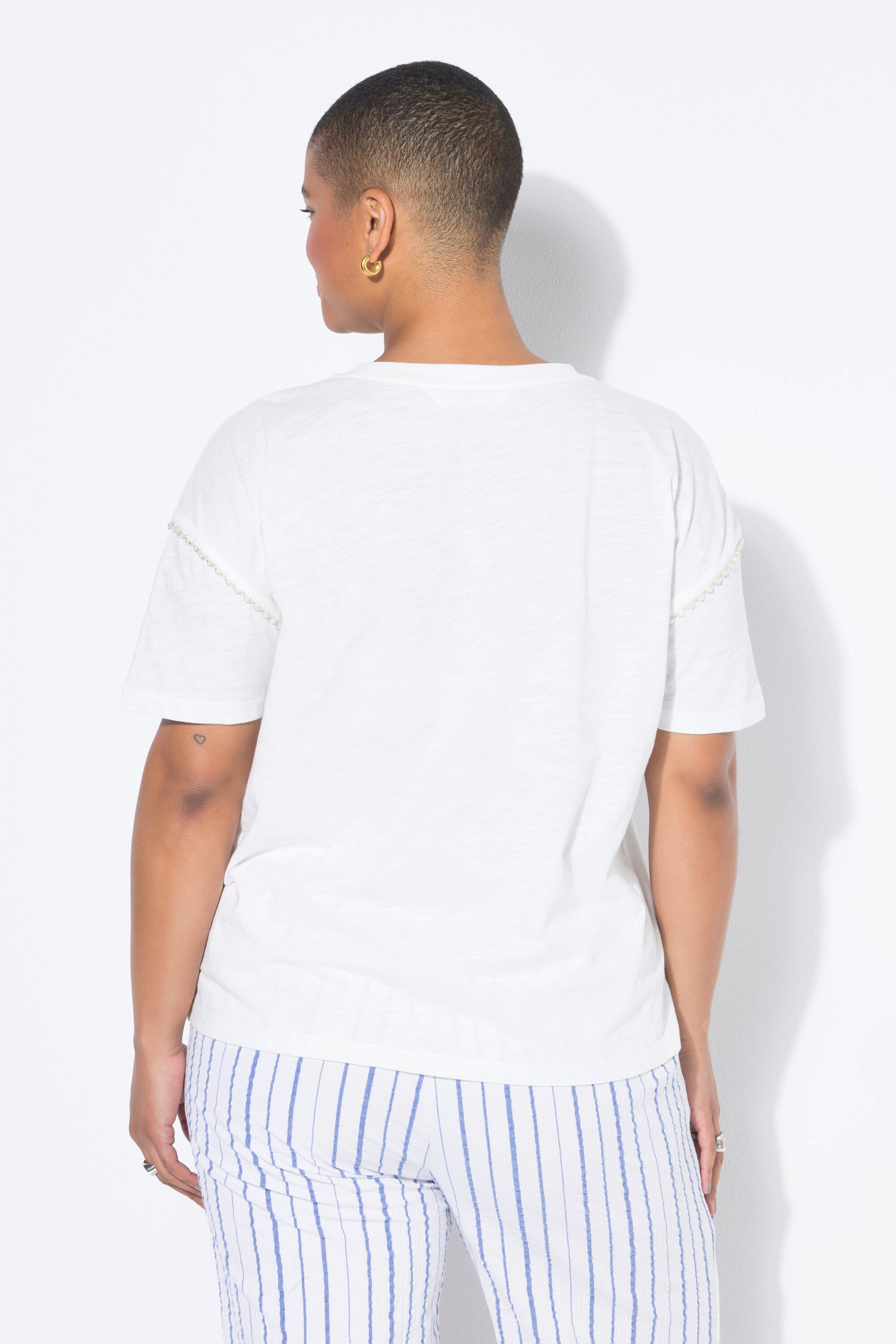 Studio Untold T-Shirt T-Shirt Classic Shape Schmuckkante