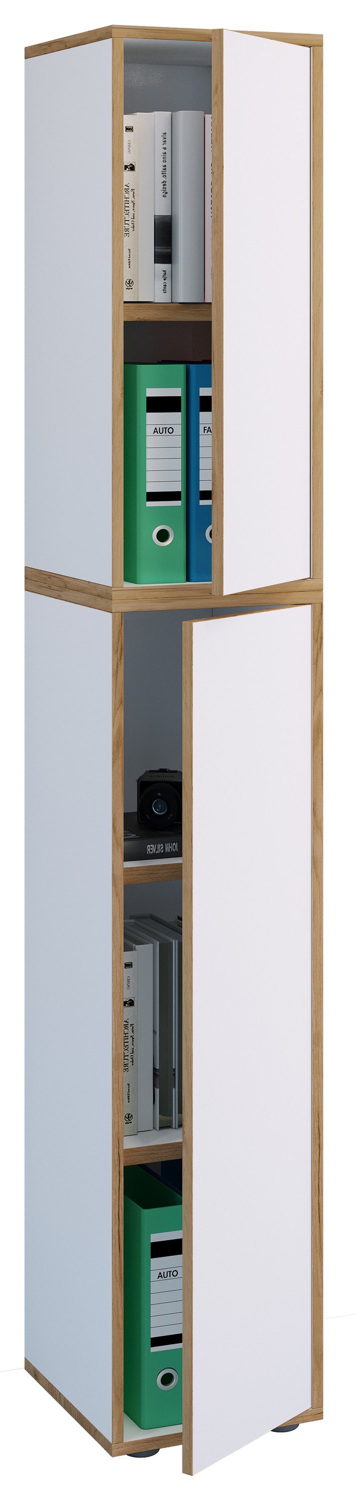 VCM Aktenschrank Büroschrank Aktenschrank Sideboard Salia 5fach