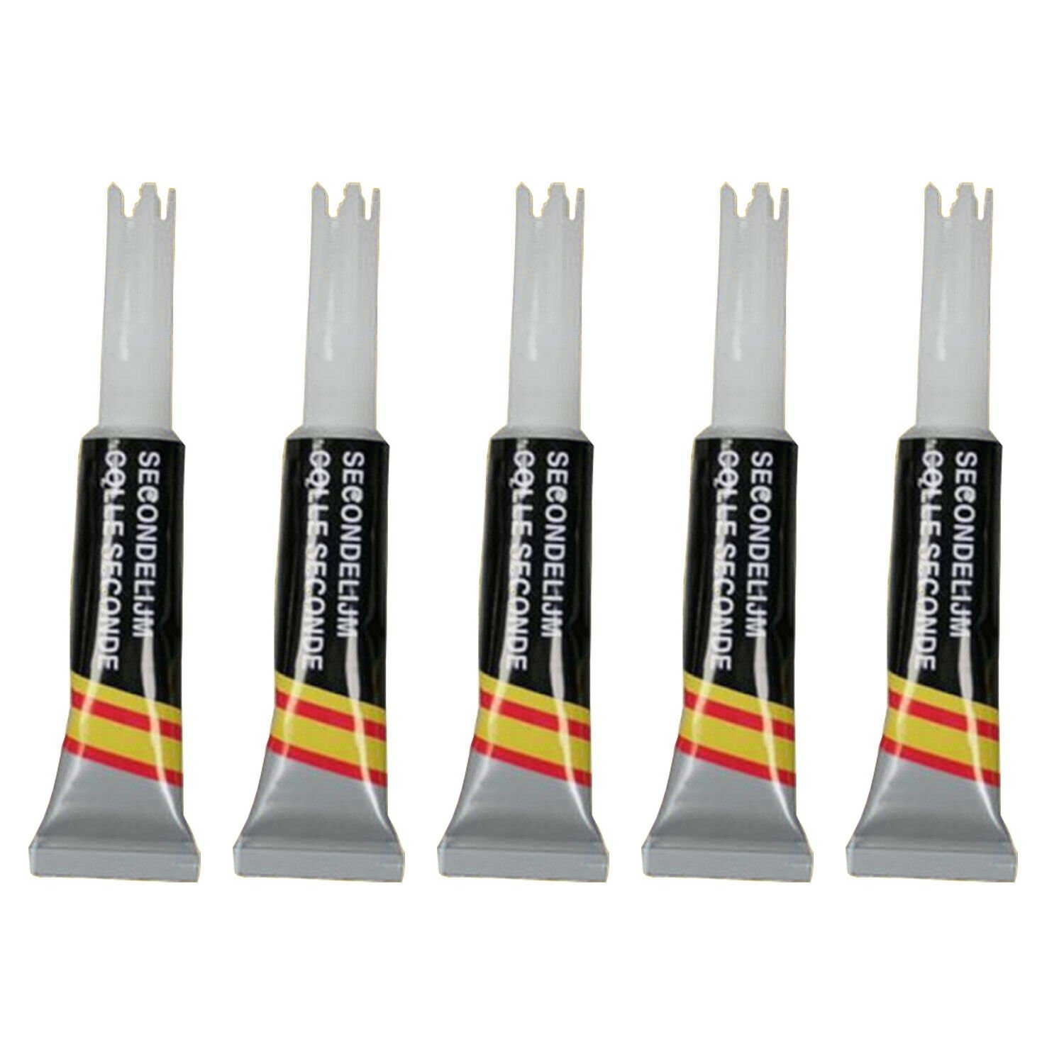 TSB Werk Klebeband 5x Sekundenkleber 3g Alleskleber Schnellkleber Super Glue, EXTRA, Stark, Universal