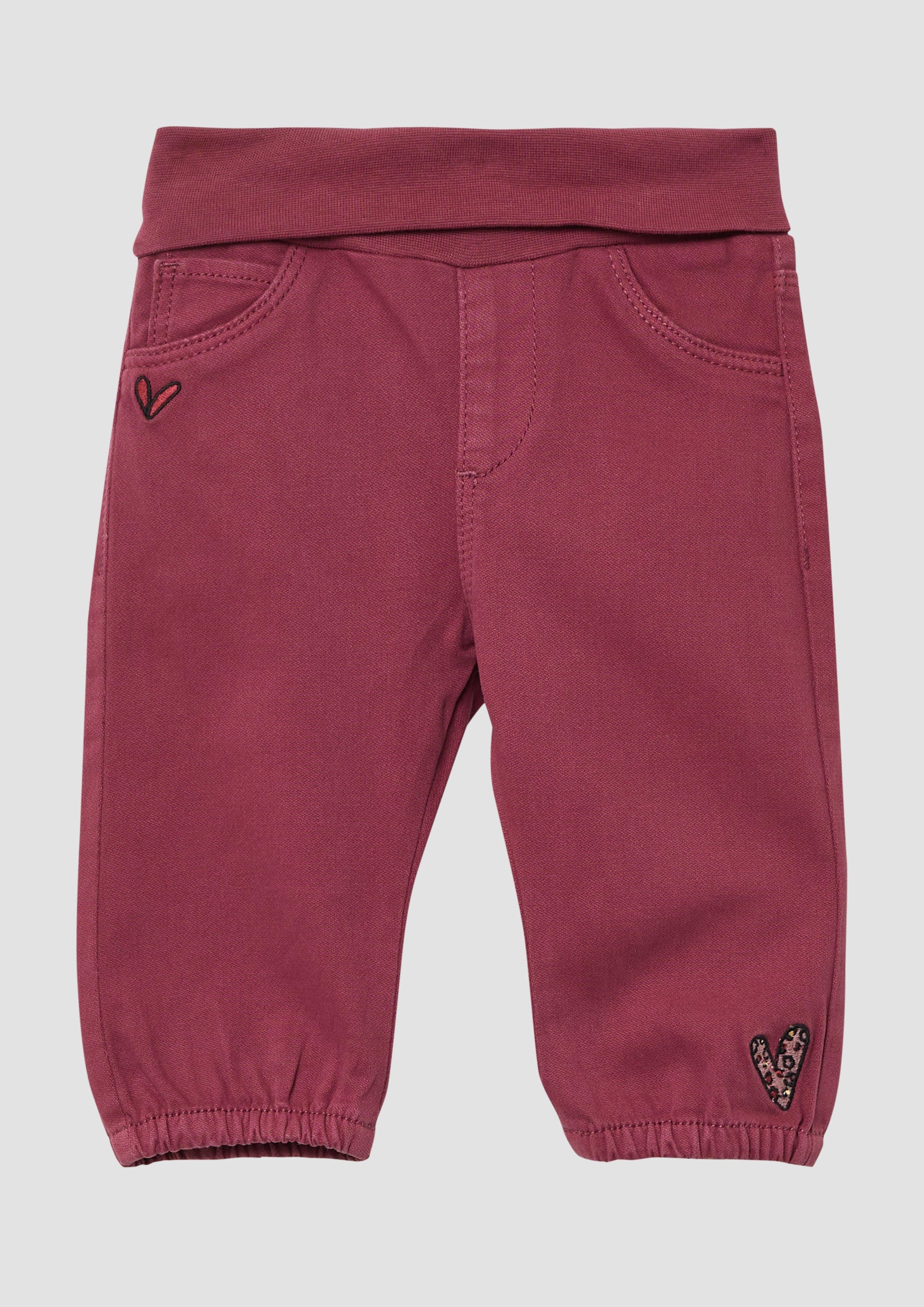 s.Oliver Stoffhose Hose aus Baumwollstretch mit günstig online kaufen