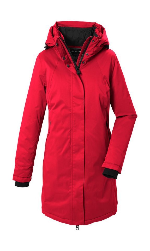 G.I.G.A. DX by killtec Parka GW 96 WMN PRK Wind- und wasserdichter Damenparka mit abnehmbarer Kapuze