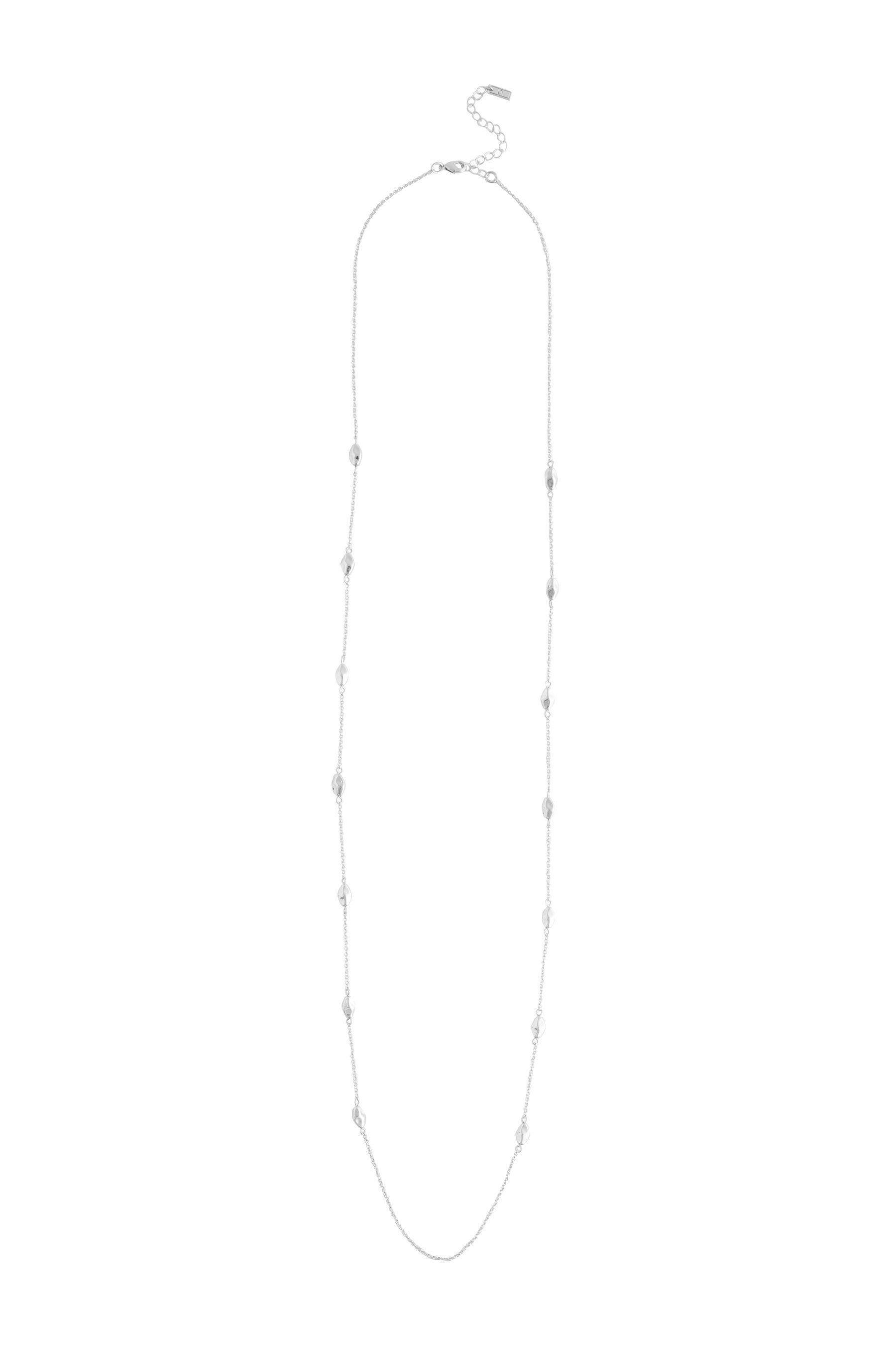 Next Perlenkette Lange Kordelhalskette mit Perlen (1-tlg)