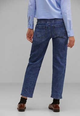 STREET ONE Loose-fit-Jeans Style Denim Modern Straight High Waist