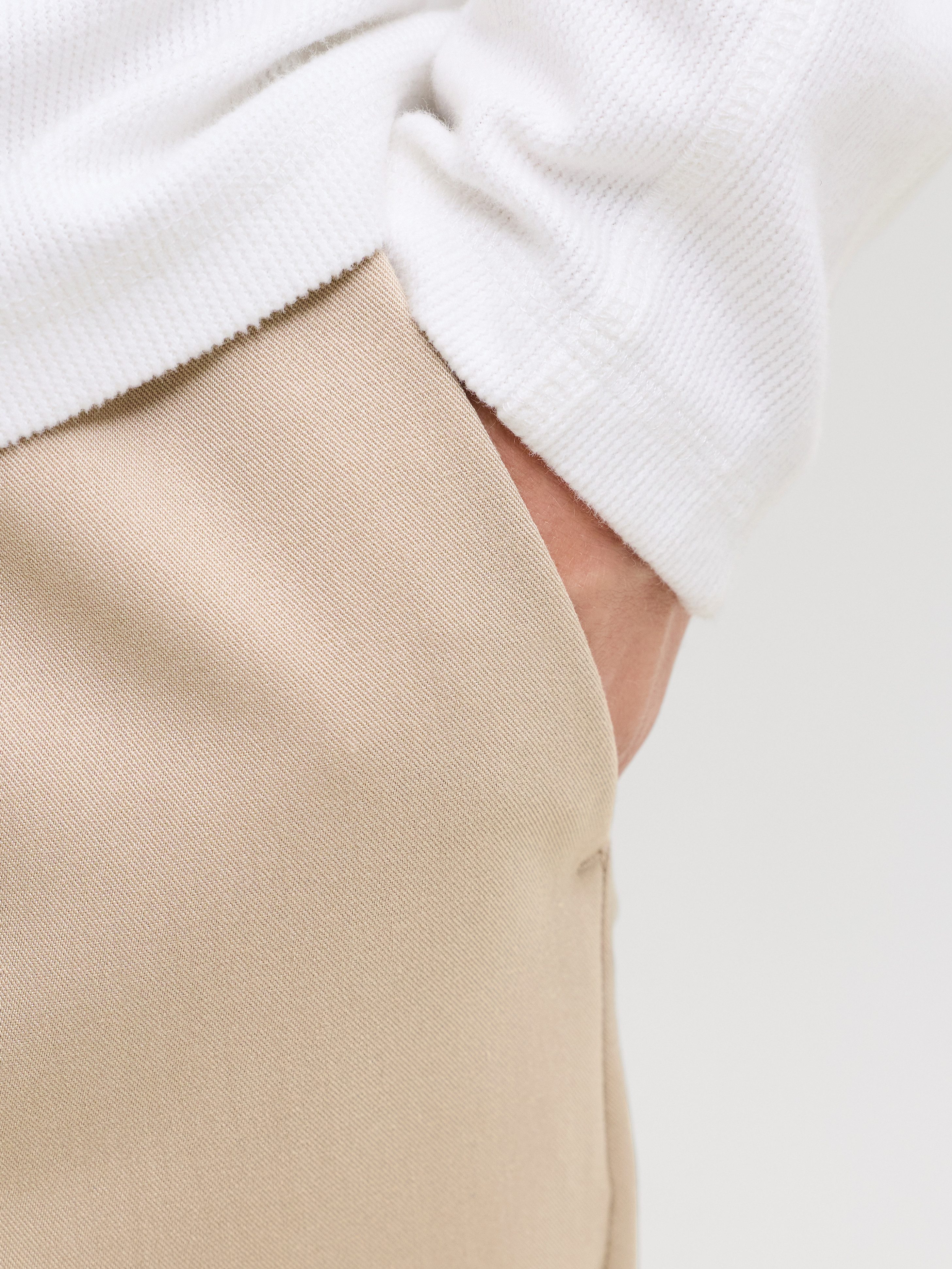 Jack & Jones Schlupfhose JPSTKANE TOBY JOGGER NOOS Materialmix, relaxed fit