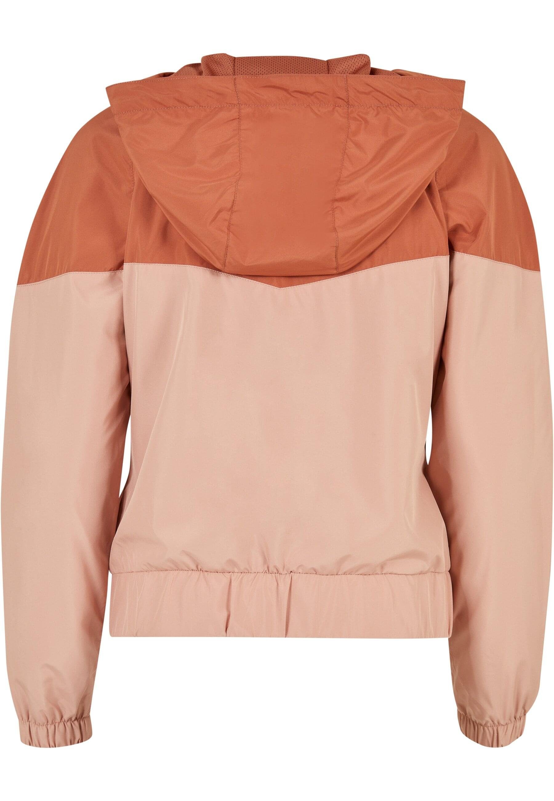 URBAN CLASSICS Sommerjacke Ladies Windbreaker terracotta/amber (1-St) Damen Arrow