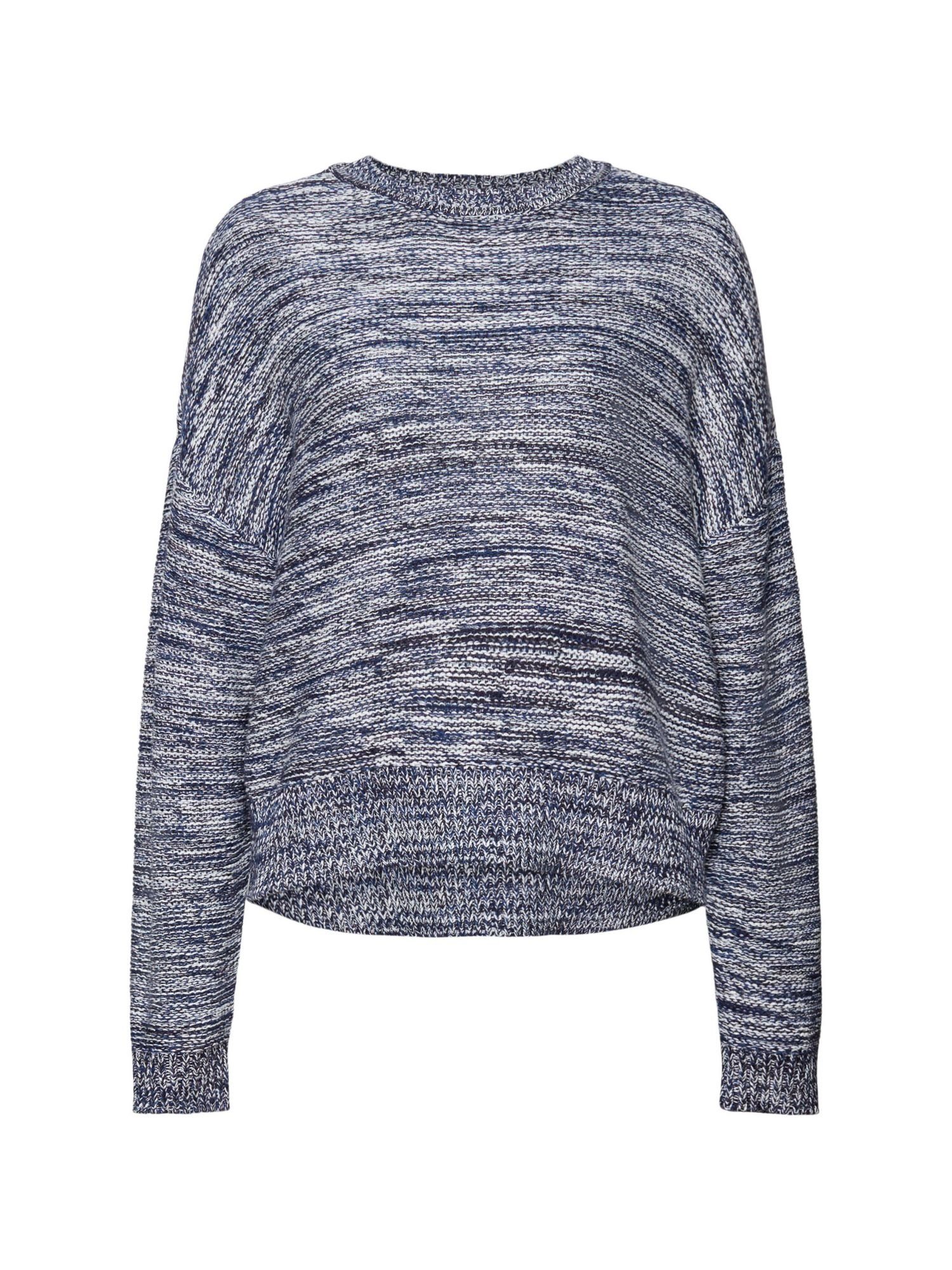 edc by Esprit Rundhalspullover Rundhals-Pullover, Baumwollmix