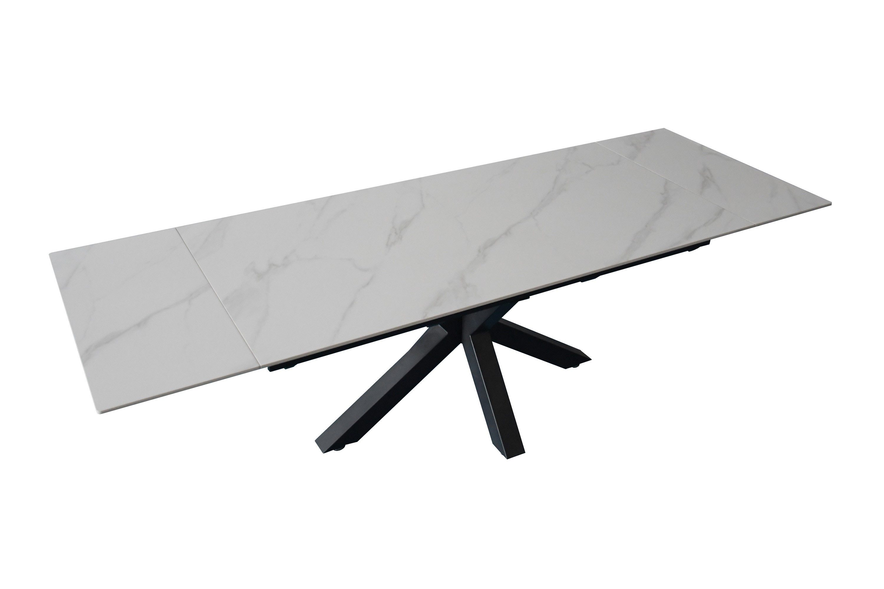 Loreno® Esstisch MIMO, Keramikplatte, ausziehbar, Spider-Gestell günstig online kaufen