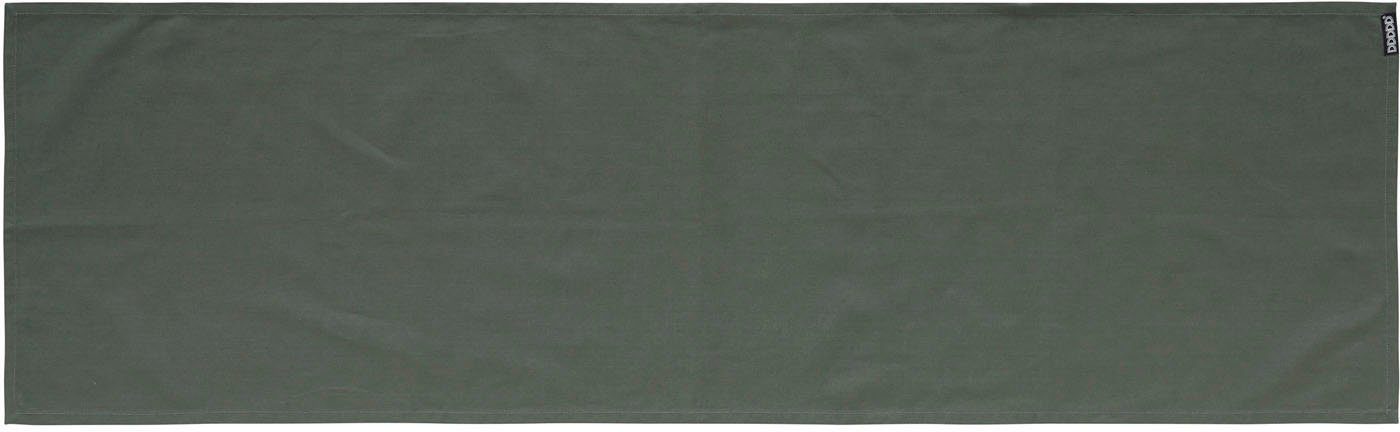 DDDDD Tischläufer Kit, 45x150 cm, (Set 2-tlg) tannengrün Baumwolle