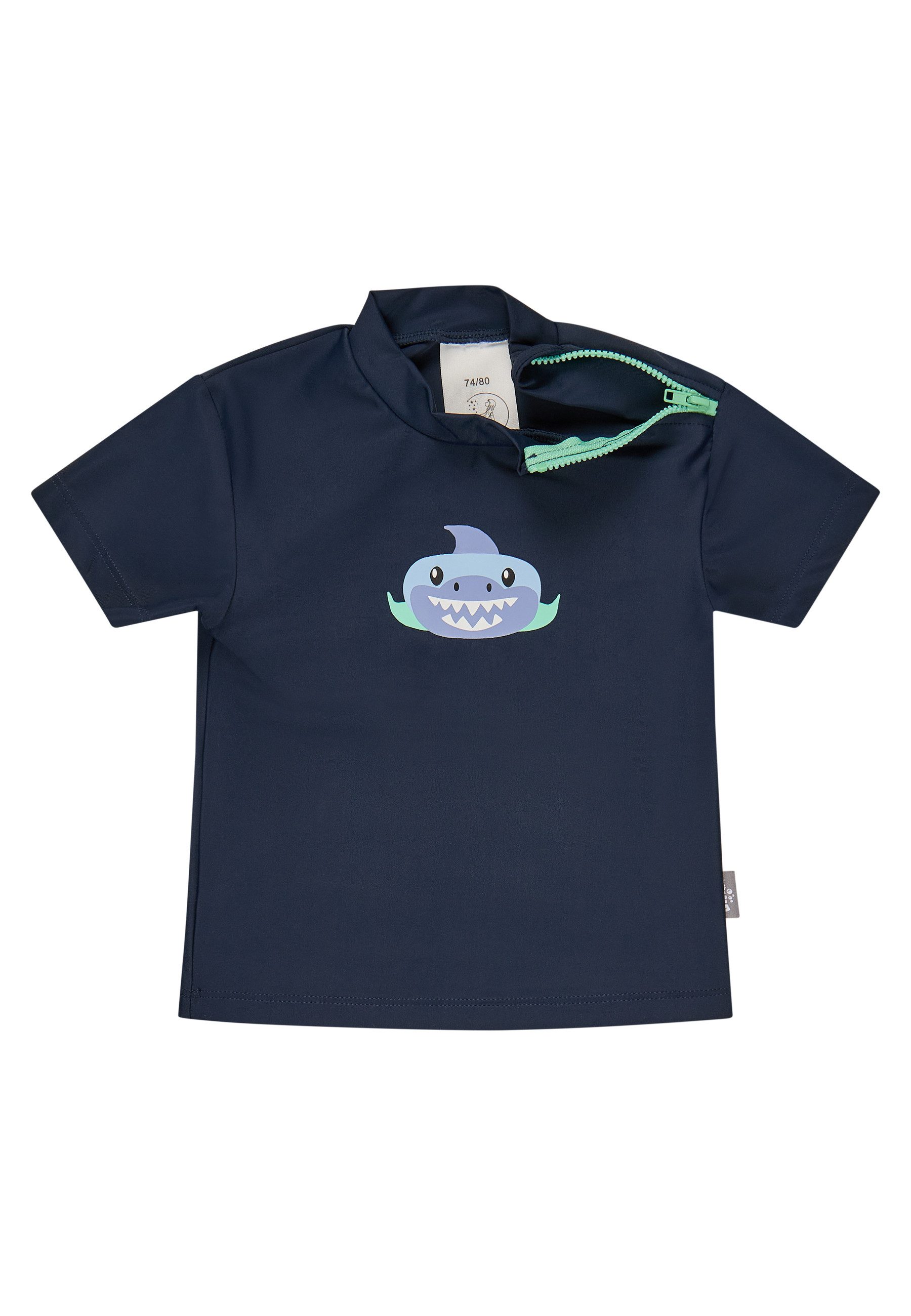 Sterntaler® Funktionsshirt UV-Schutz 50+ Badeshirt kurzarm Hai (1-tlg)