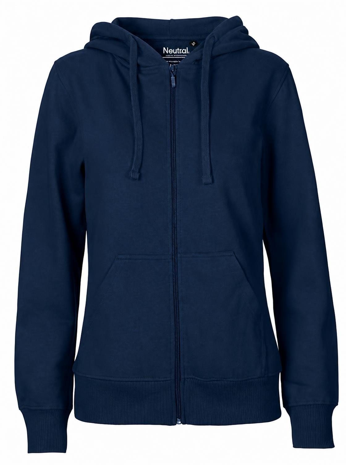 Neutral Kapuzensweatjacke Ladies Zip Hoodie