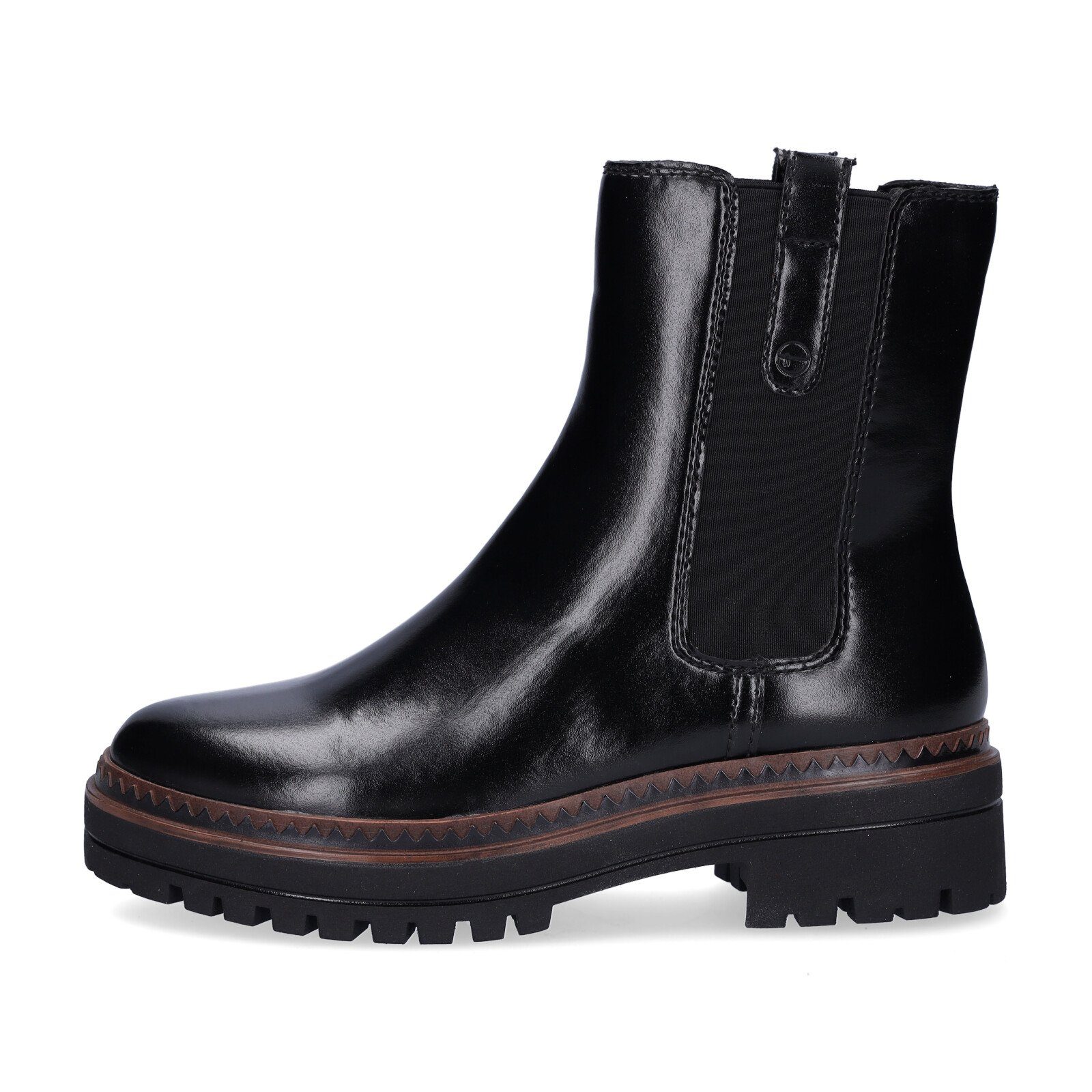 Tamaris Tamaris Damen Chelsea Boot schwarz Chelseaboots