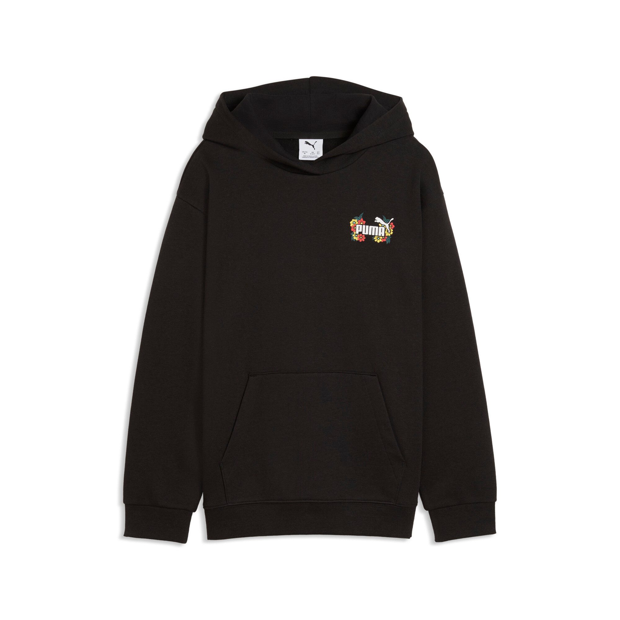 PUMA Kapuzensweatshirt MID90S RELAXED GRAPHIC HOODIE TR G für Jugendliche, sportlicher Stil, mit Logodruck, mit Kängurutasche – Bild 2 von 3