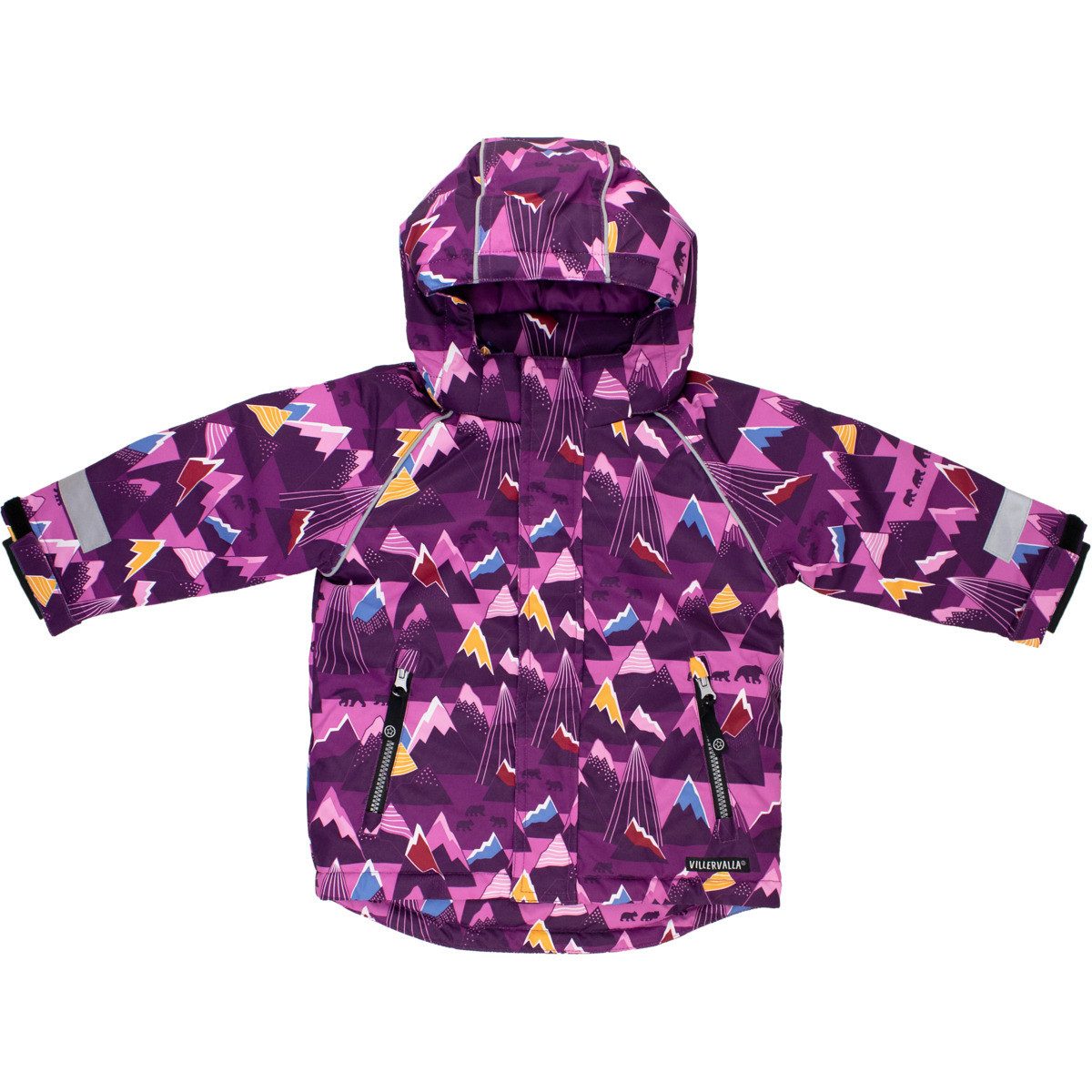 Villervalla Winterjacke Mountain Unisex Kinder (1-St) Steppjacke, Parka, Anorak, Jacket, Outdoorjacke