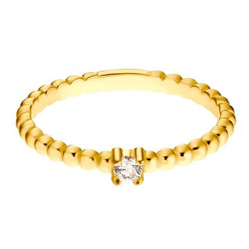 Heideman Fingerring Elio goldfarben (Ring, 1-tlg., inkl. Geschenkverpackung), Damenring für Frauen