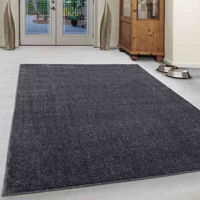 Teppich »ATA«, Ayyildiz Teppiche, rechteckig, Höhe 10 mm, ideal für Wohnzimmer & Schlafzimmer, Kurzflorteppich, uni, große Farbauswahl, robust und strapazierfähig