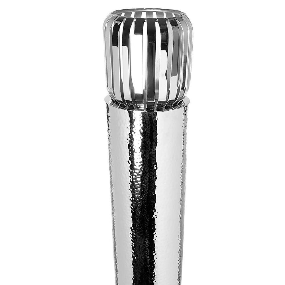 Fink Kerzenhalter Bodenleuchter Bodenvase Marni Silber (180cm)