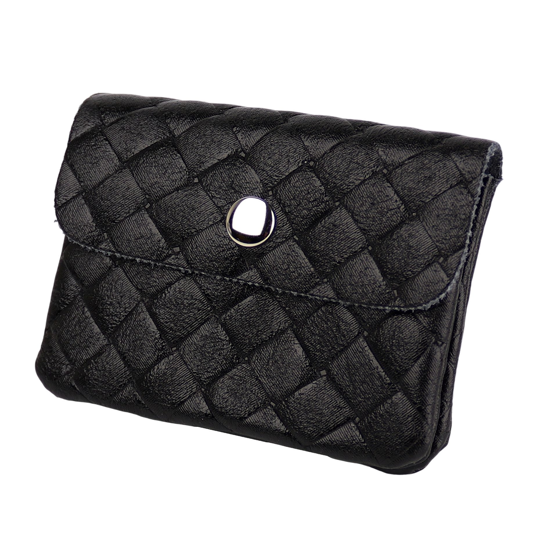 MIRROSI Mini Geldbörse Kleines Mittelgroßes Portemonnaie MADE IN ITALY Echtleder (11x8x2cm BxHxT), viele tolle Trendfarben zur Auswahl, leicht
