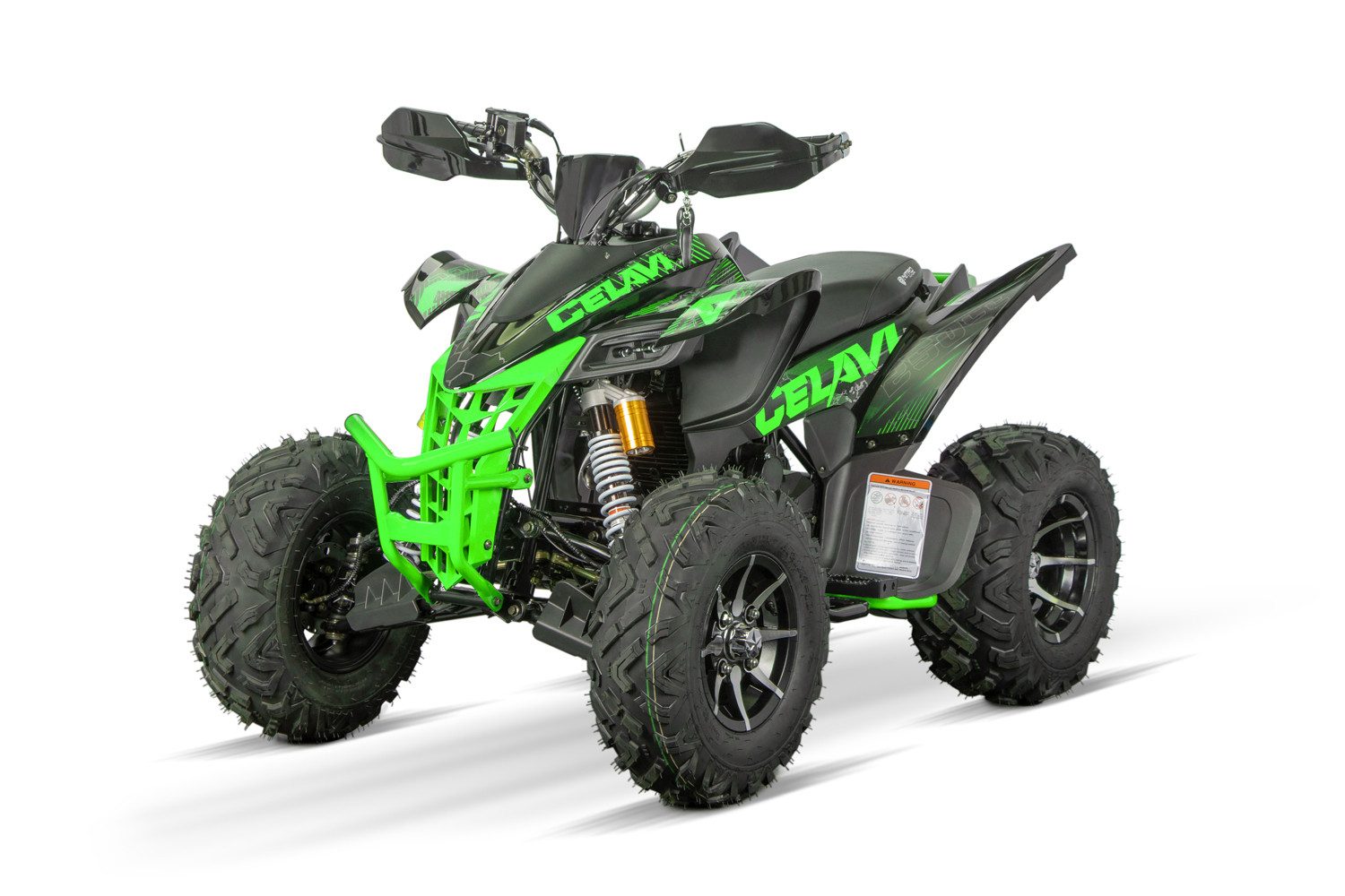 Smarty Elektro-Kinderquad 250cc maxi Quad Celavi RS10 4-Gang Manuell Platin Alu-Felge