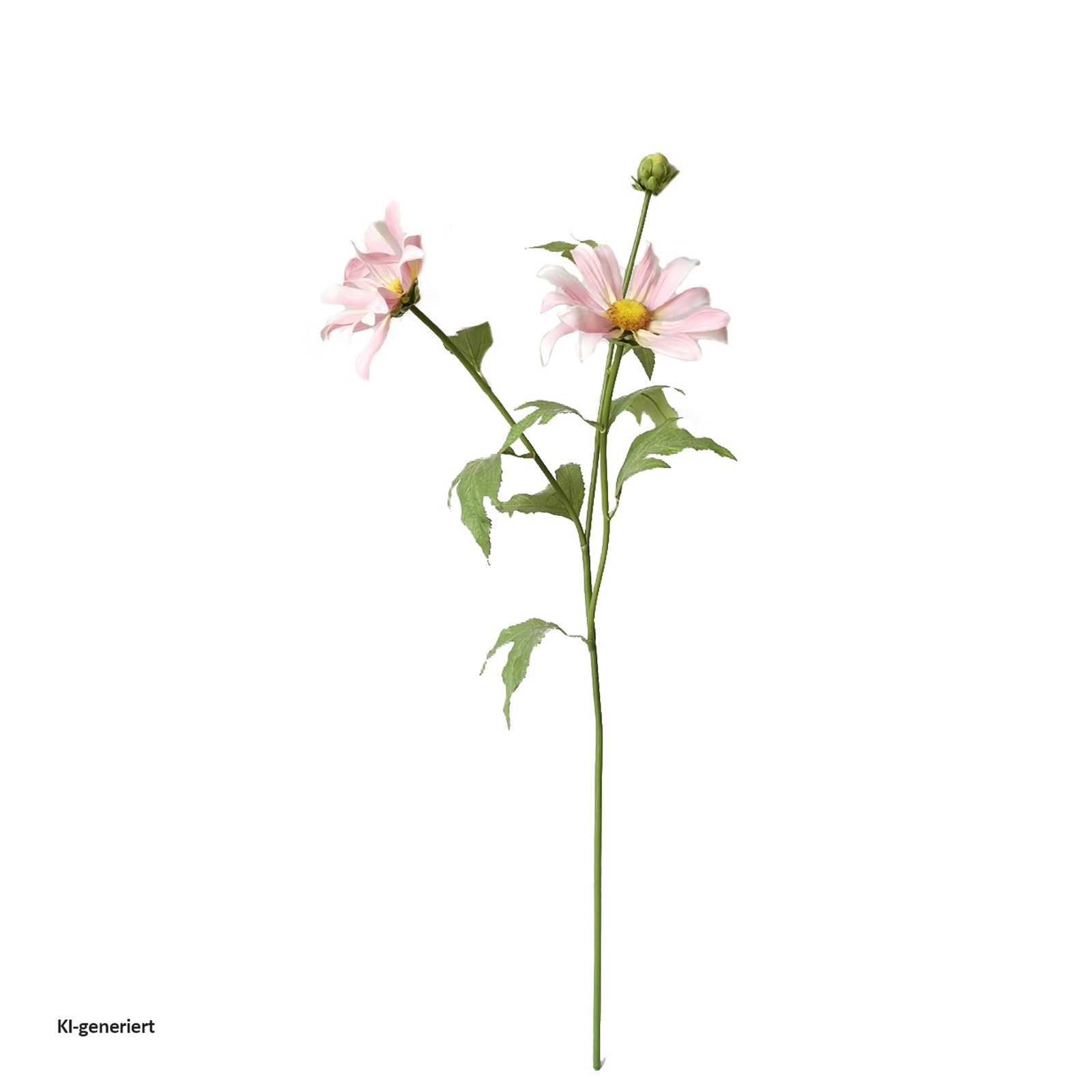 Kunstblume Chrysantheme 74 cm Rosa
