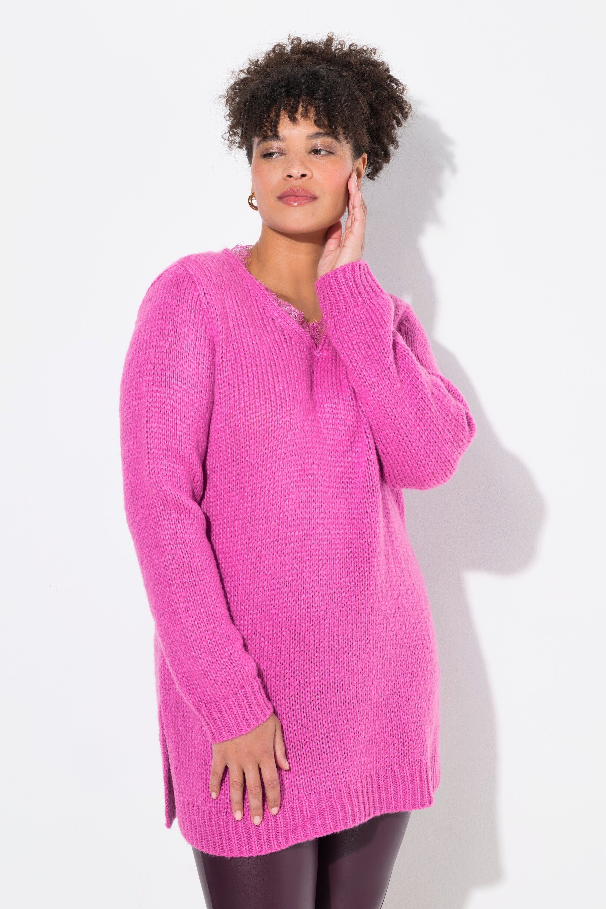 Strickpullover Pullover Classic Fit Grobstrick