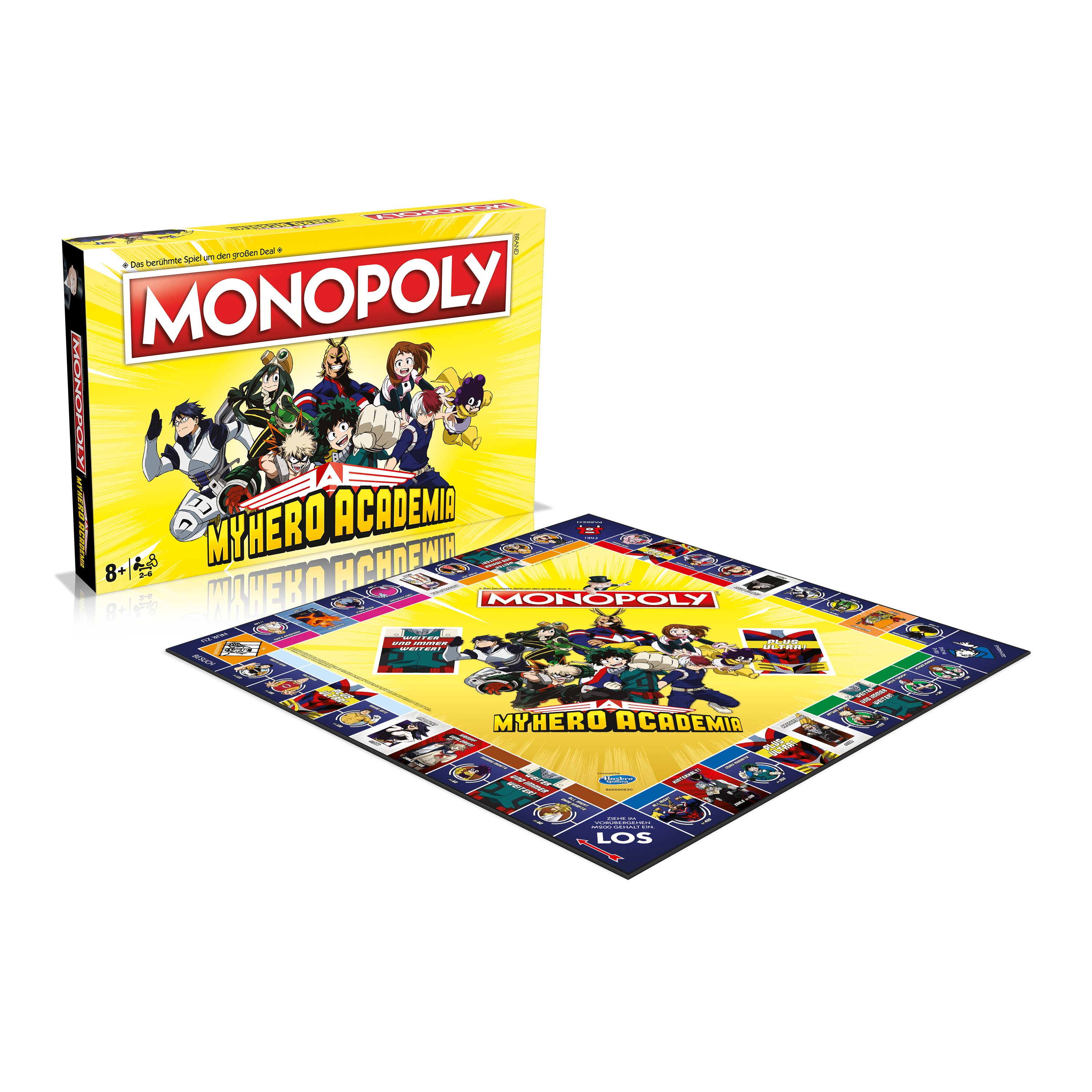 Winning Moves Spiel, Monopoly My - (Deutsch) Limited Hero Academia Edition