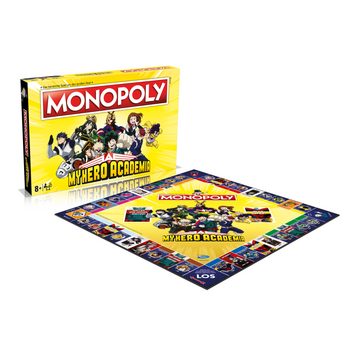 Winning Moves Spiel, Monopoly My Hero Academia (Deutsch) - Limited Edition