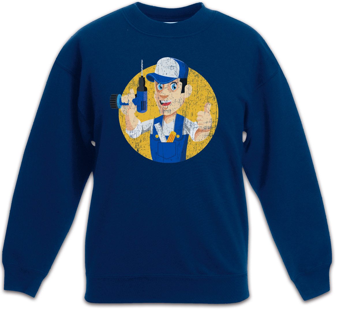 Sweatshirt Handyman I Kinderpullover Handwerk Handwerker Heimwerker Hausmeister