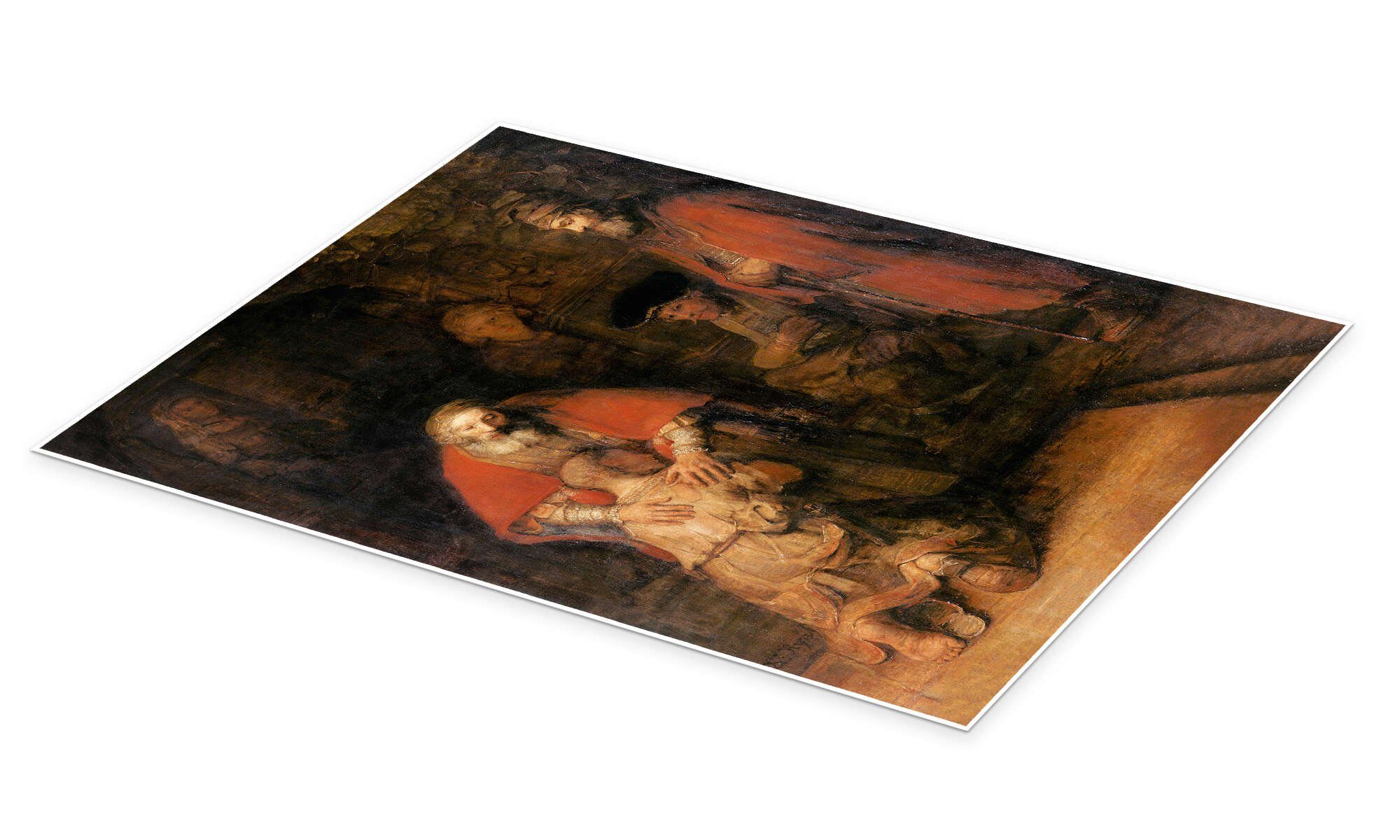 Posterlounge Wandbild Die Rückkehr des verlorenen Sohnes, Rembrandt van Rij günstig online kaufen