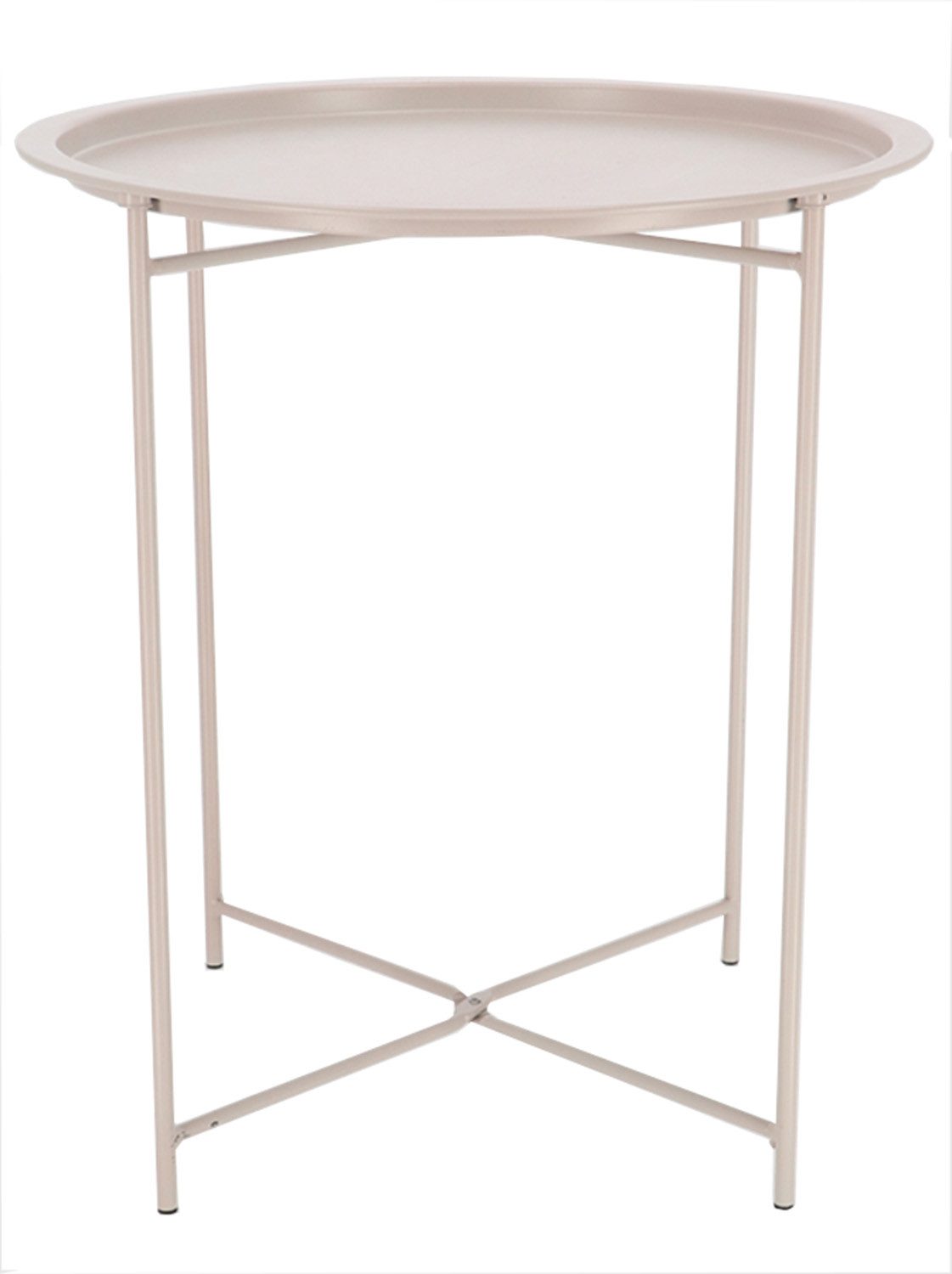 esschert design Beistelltisch Desert Dream Beistelltisch (Stück, 1-St., Beistelltisch), Gartentisch Outdoor Tisch Balkonmöbel Klapptisch Metalltisch kleiner T