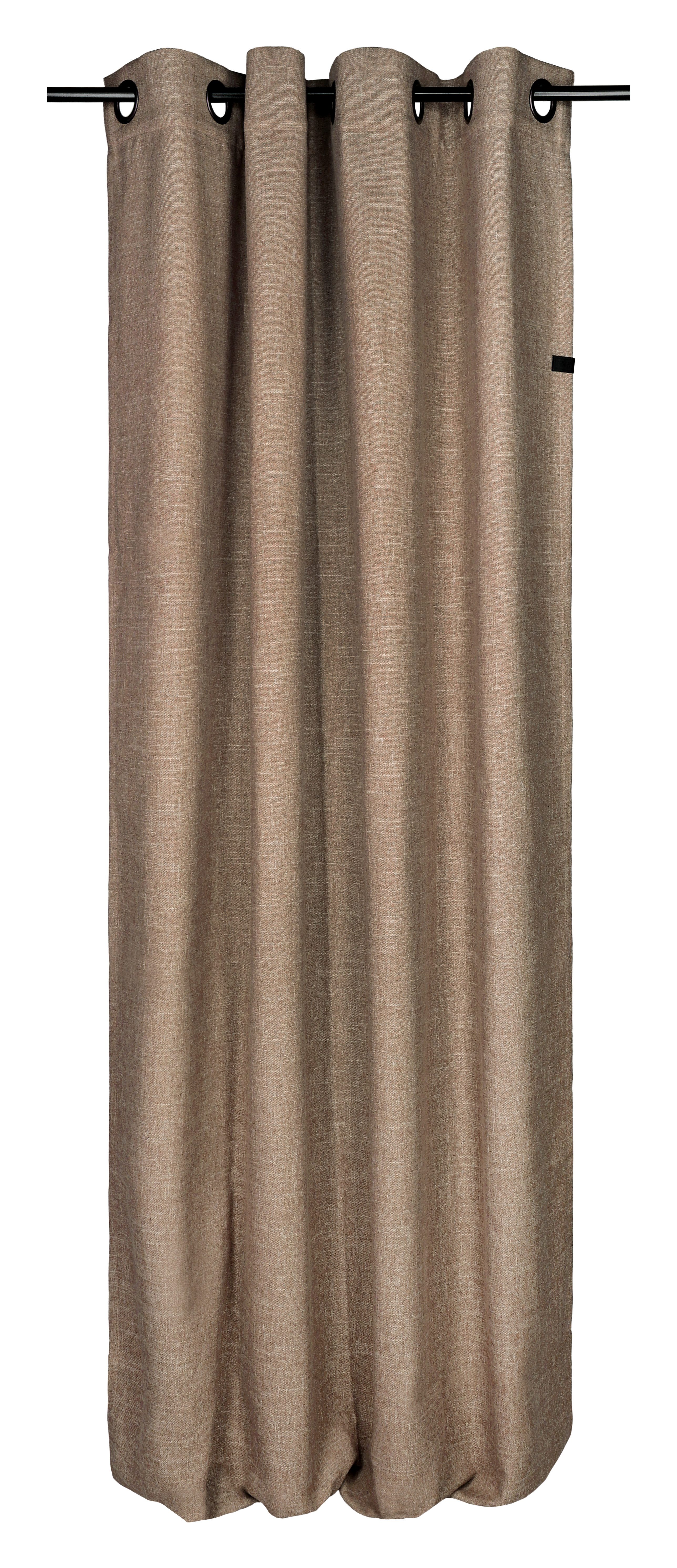 SCHÖNER WOHNEN-Kollektion Gardine Coast (1 St), Ösen, blickdicht, Polyester, strukturierte Leinenoptik im modernen Dessin