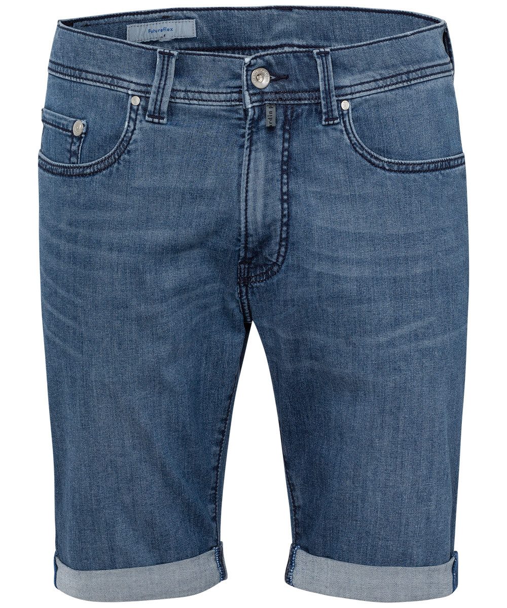 5-Pocket-Jeans PIERRE CARDIN LYON BERMUDA dark blue fashion 34520 8069.6817 - FUTUREF