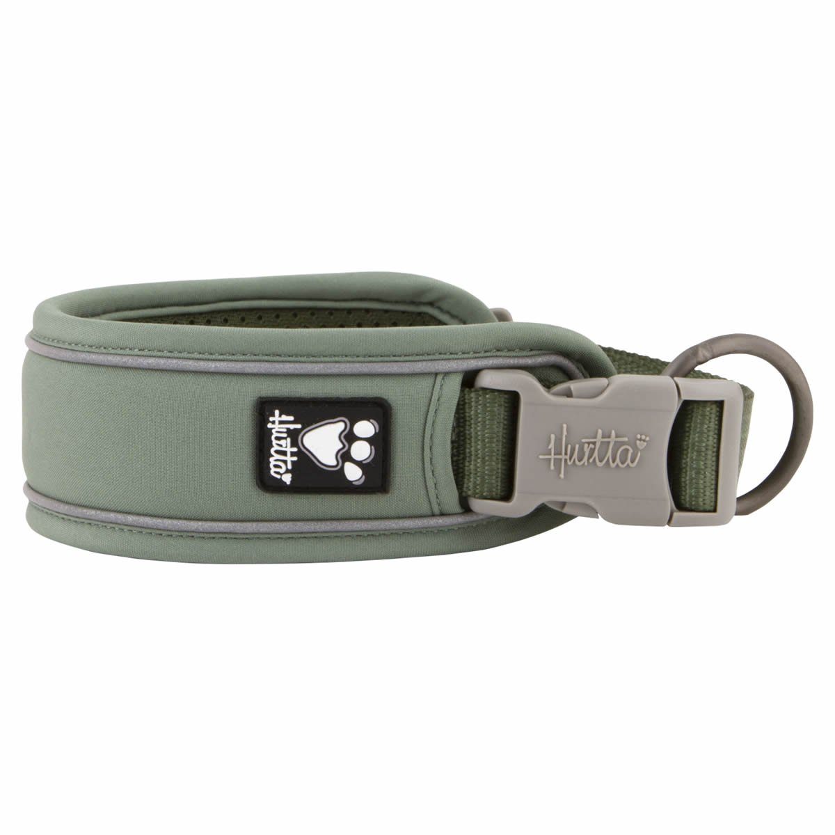 HURTTA Hunde-Halsband Weekend Warrior Halsband grün (Eco Edition)