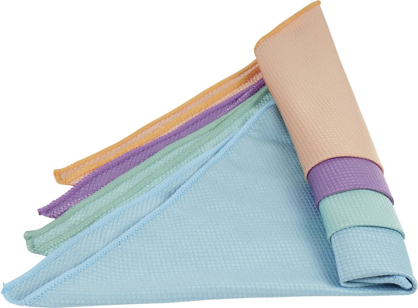 meister Broszio Sauber Meister Wabentücher 4 Stück, 38 x Reinigungstücher (Metall)