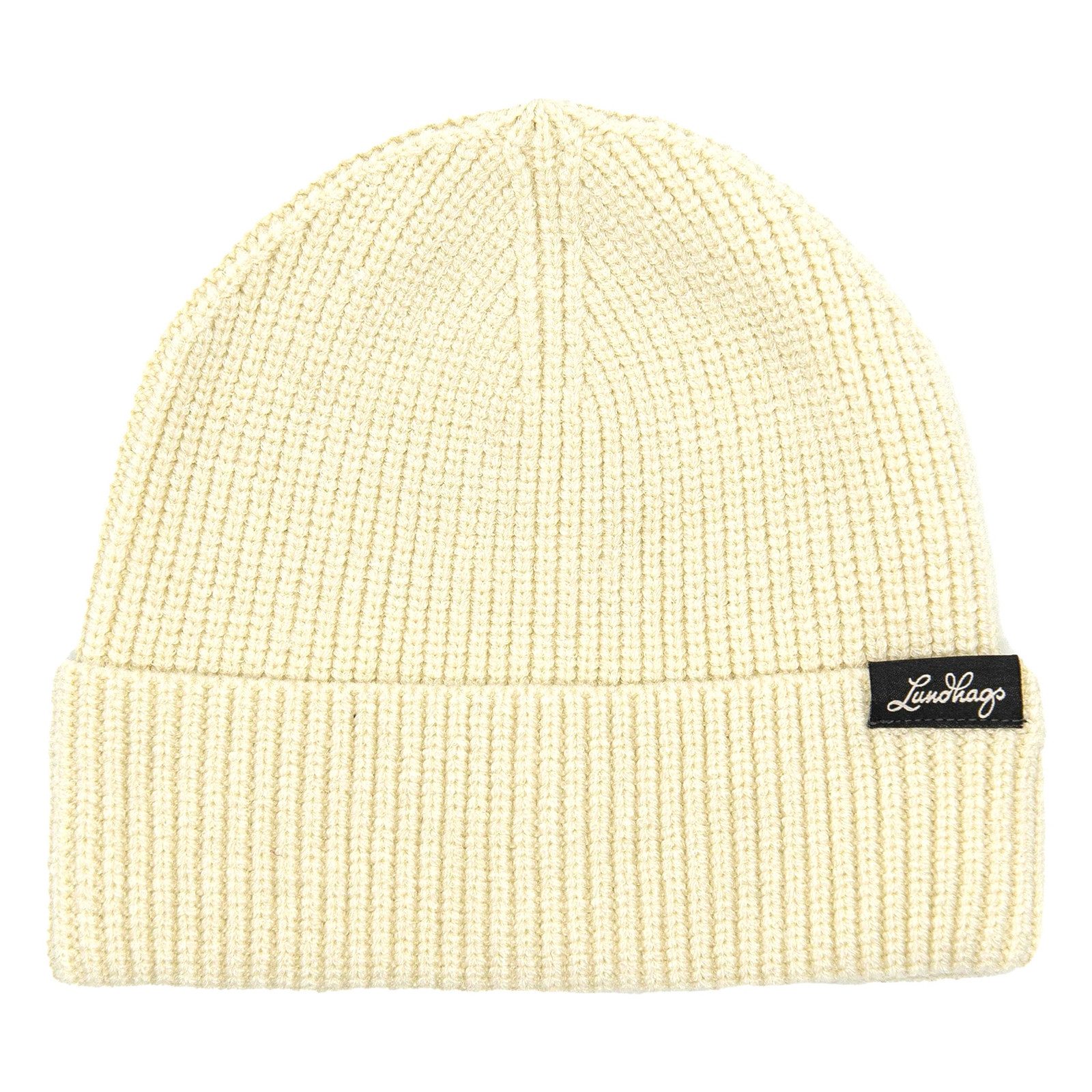 Lundhags Beanie Core Ribbed Beanie mit Marken-Logo-Patch