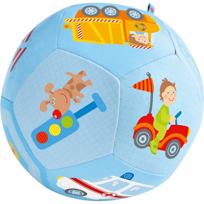 Haba Spielball Babyball Fahrzeug-Welt