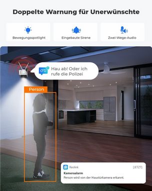 Reolink 523WA 5MP PTZ WLAN Überwachungskamera (Außenbereich, Innenbereich, Außen, Human/Autoerkennung)