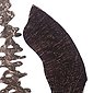 GILDE Dekoobjekt »Skulptur Fir Tree, schwarz/silber« (1 Stück), Höhe 39 cm, handgefertigt, aus Metall und Holz, Motiv Baum, Wohnzimmer, Bild 5