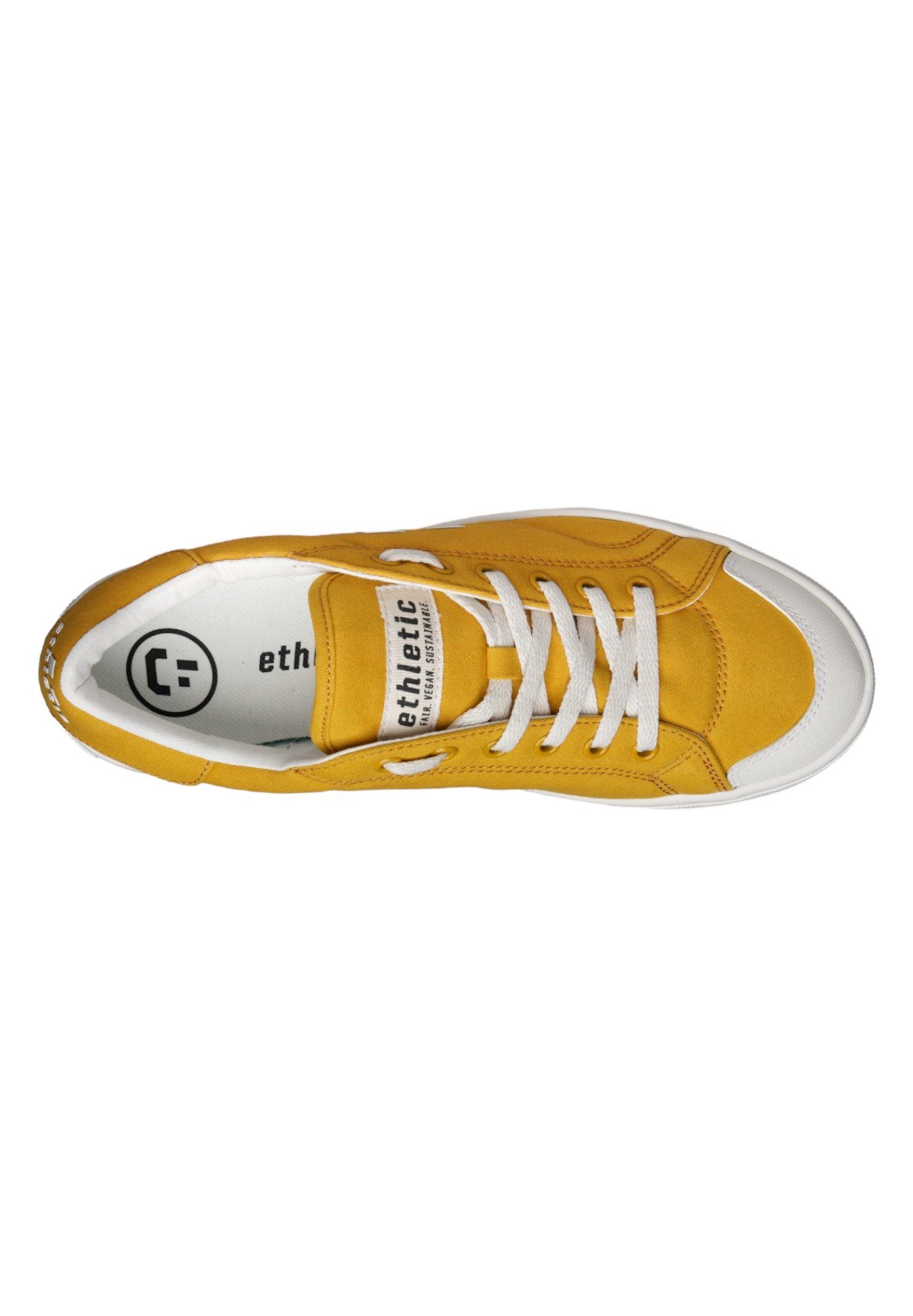 ETHLETIC Sneaker Yellow - Active Fairtrade Cut Mustard Produkt Just White Lo