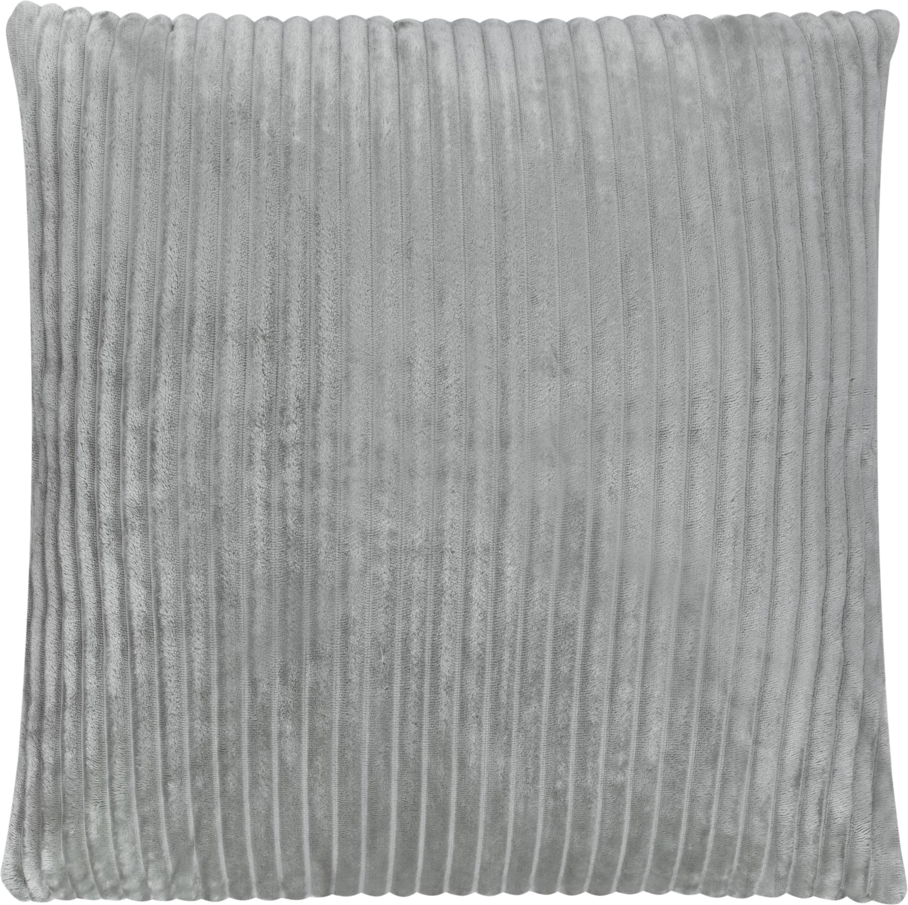 Aspero Dekokissen 2 Kissenbezüge aus Streifen-Flanell 60x60 cm Salta, Sofak günstig online kaufen