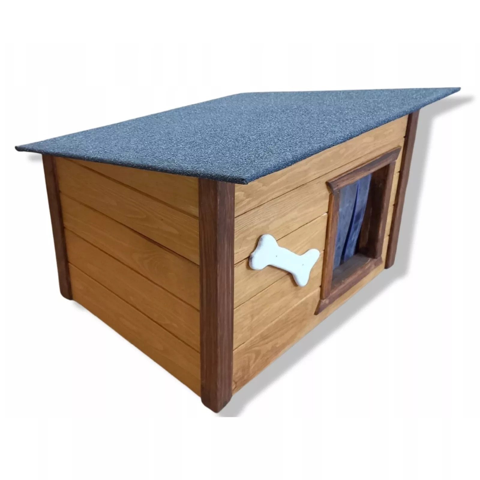 Tierhaus aus Holz Hundehütte 67x52 cm