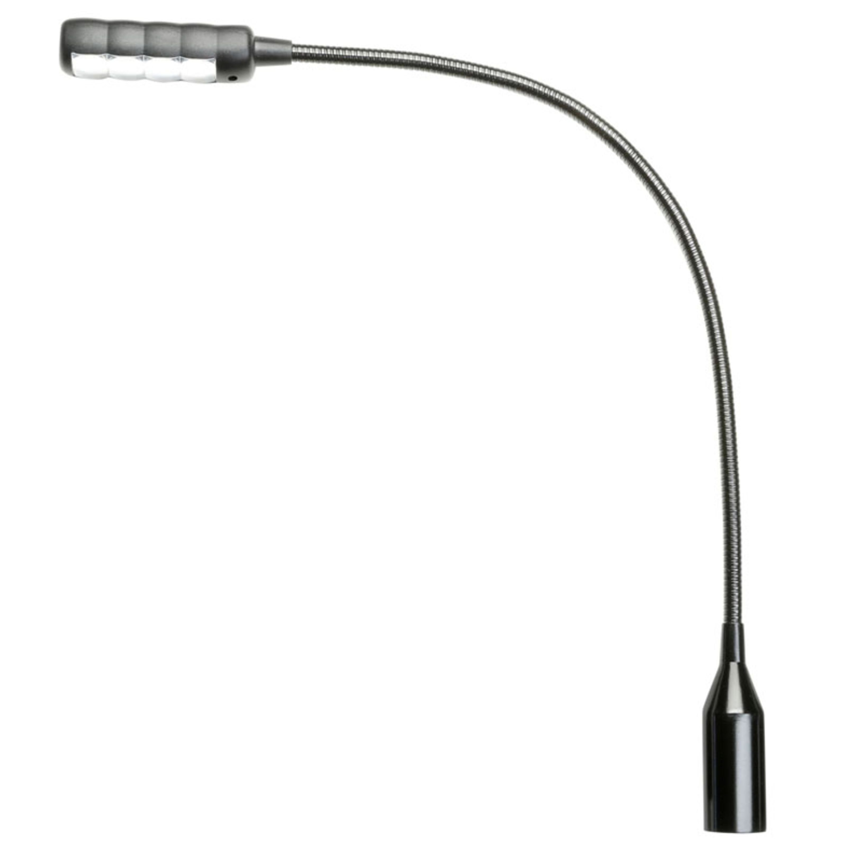 Adam Hall Klemmleuchte, SLED1 ULTRA XLR 4pol 4 COB LED Schwanenhalsleuchte -