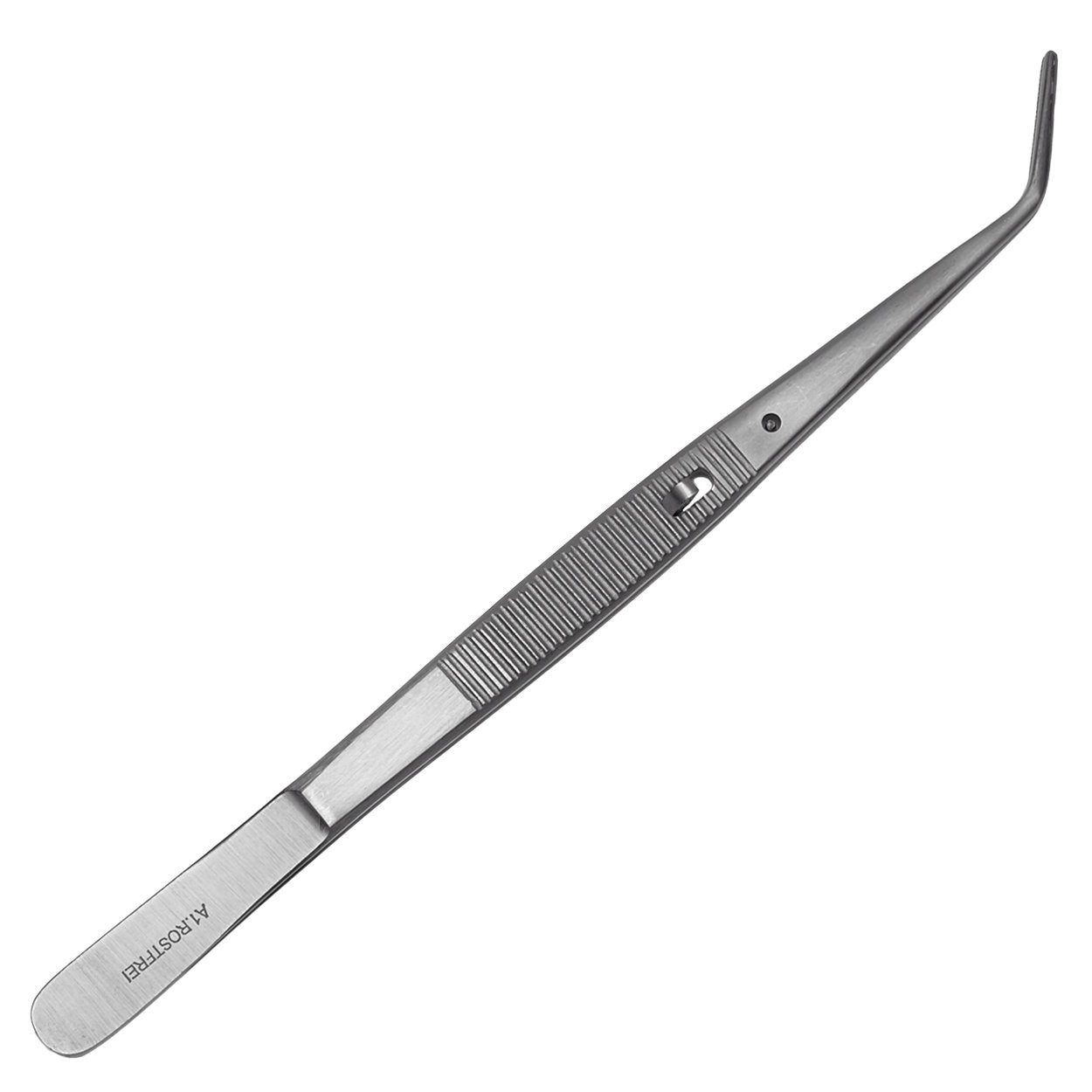 May Piercing-Set Pinzette mit Schloß - London College - gekröpft - rostfreier Edelstahl