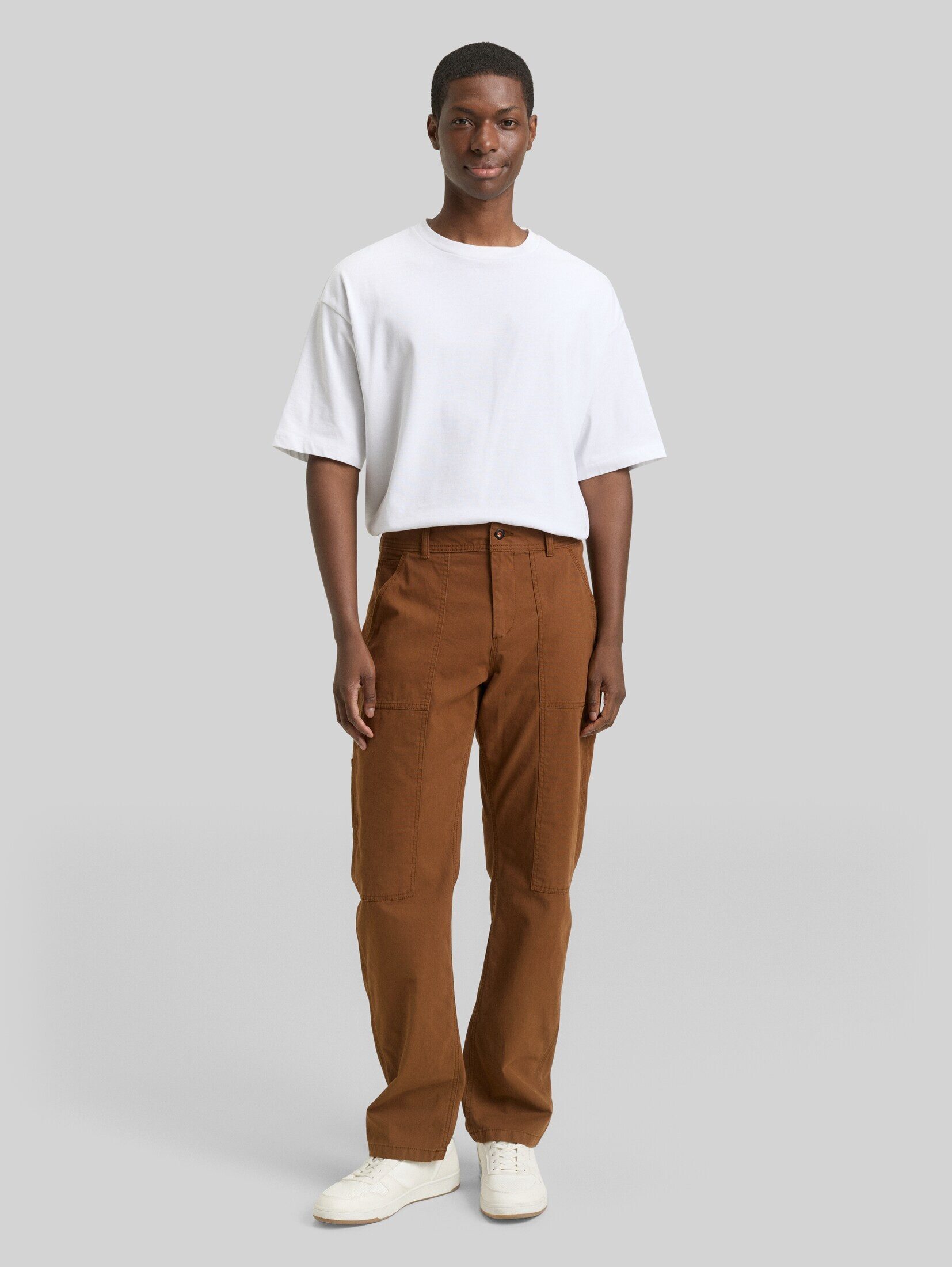 TOM TAILOR Denim Chinohose Hosen & Chino TTLOOSE Hose im Utility-Look