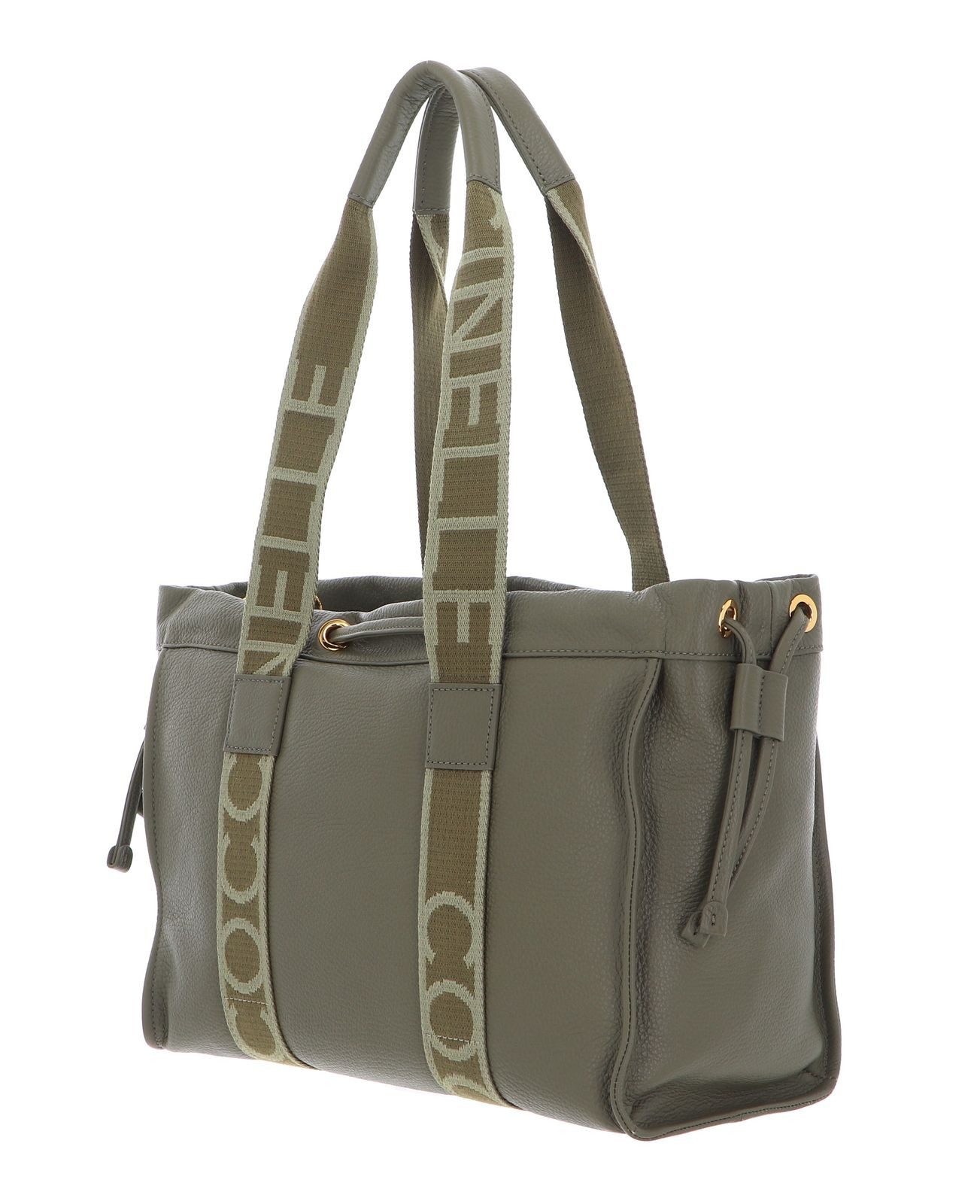 COCCINELLE Schultertasche 2Day Signature, aus echtem Rindsleder