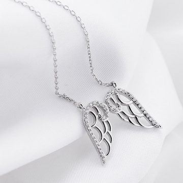 Schmuck-Elfe Collier Engelsflügel my wings, 925 Sterling Silber