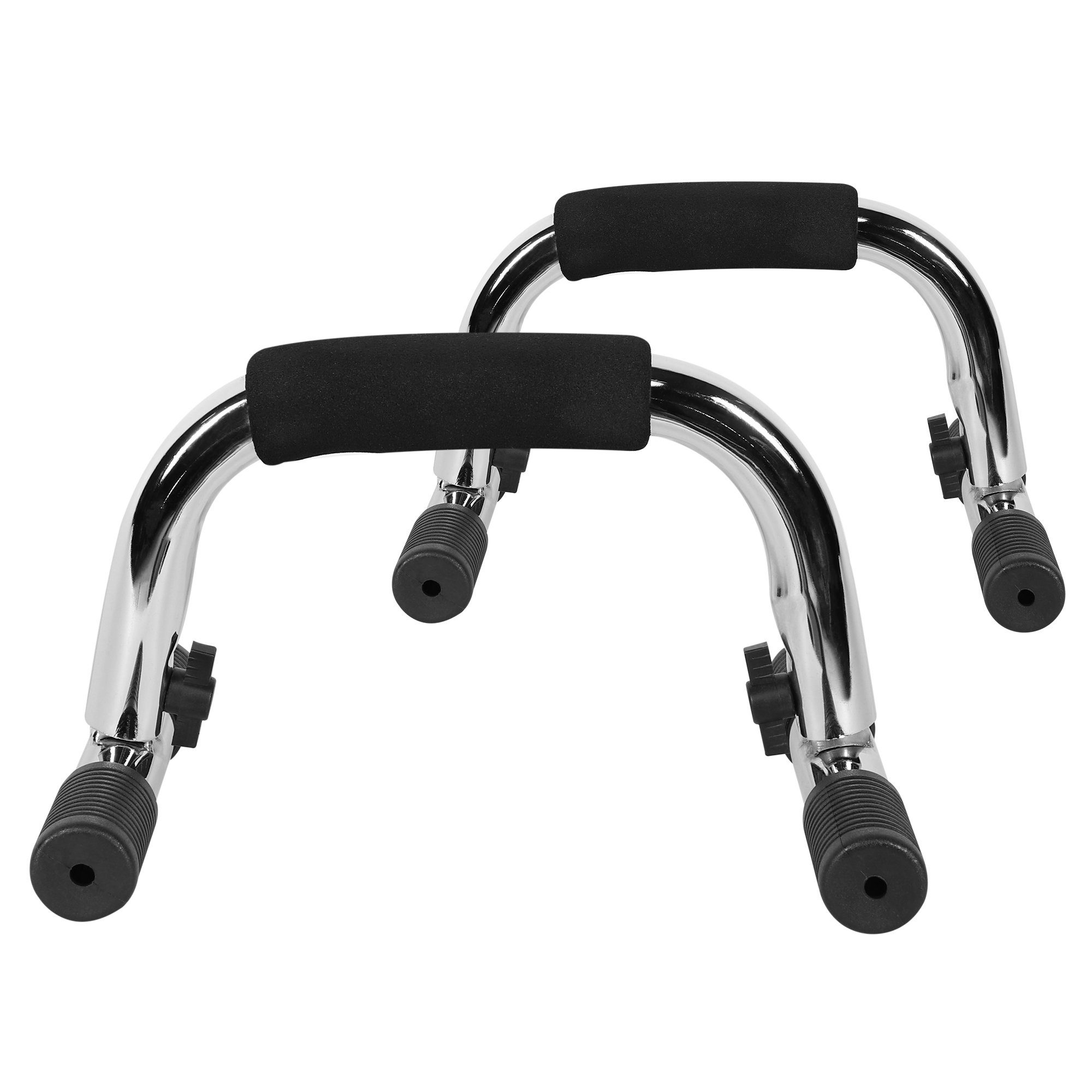 GORILLA SPORTS Handstandtrainer Liegestützgriffe verchromt (2-St)