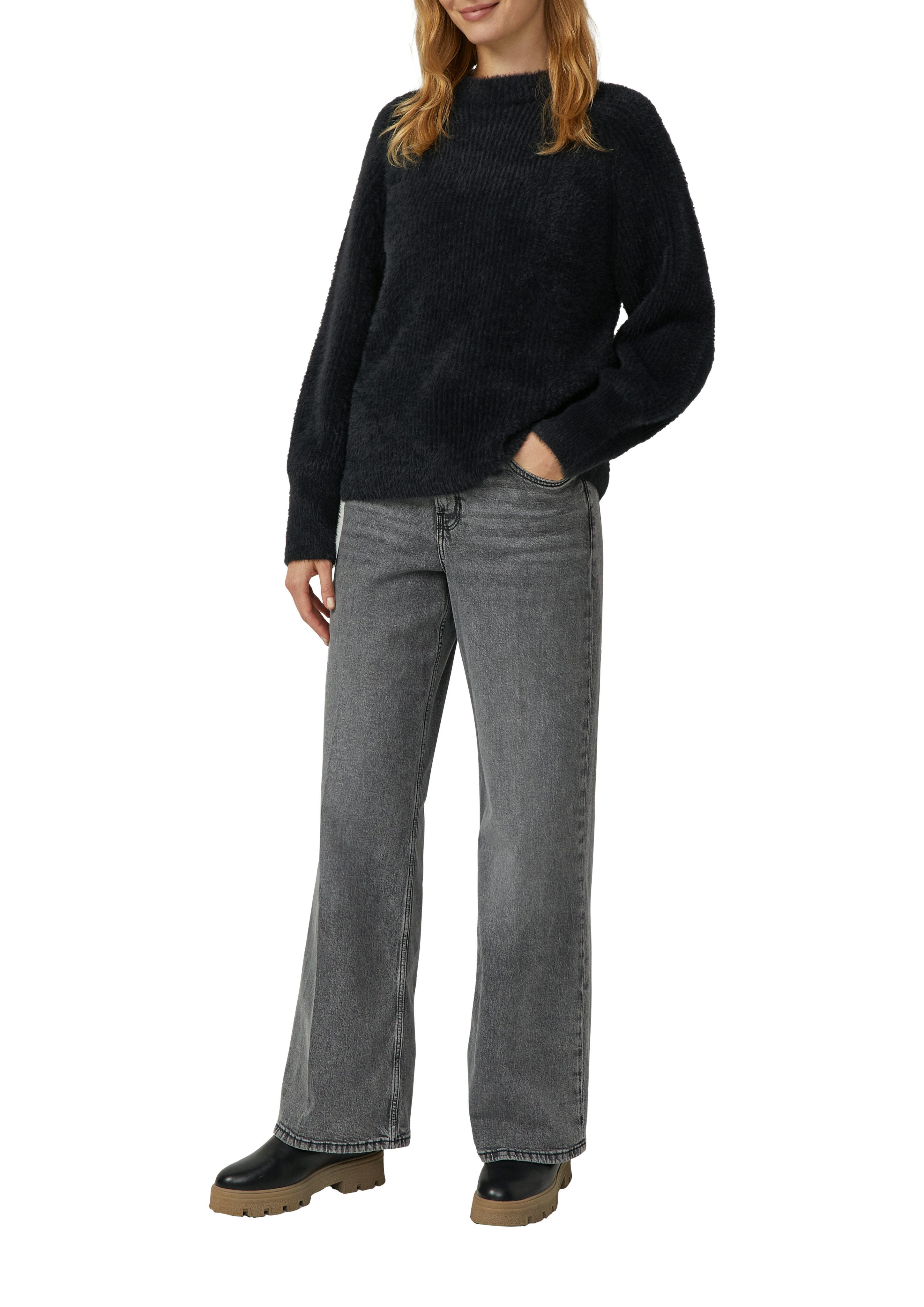 s.Oliver Strickpullover mit Bündchen günstig online kaufen