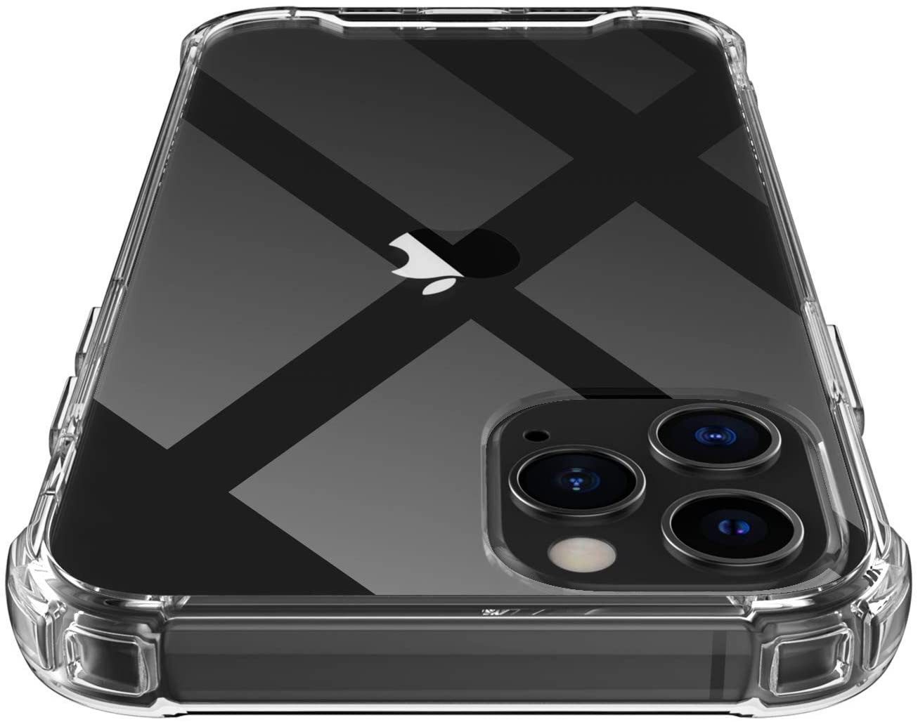 AVANA Handyhülle für iPhone 12 / Pro / mini / Pro Max Hülle Schutzhülle Klar Bumper, Case, Cover, Durchsichtig, Transparent