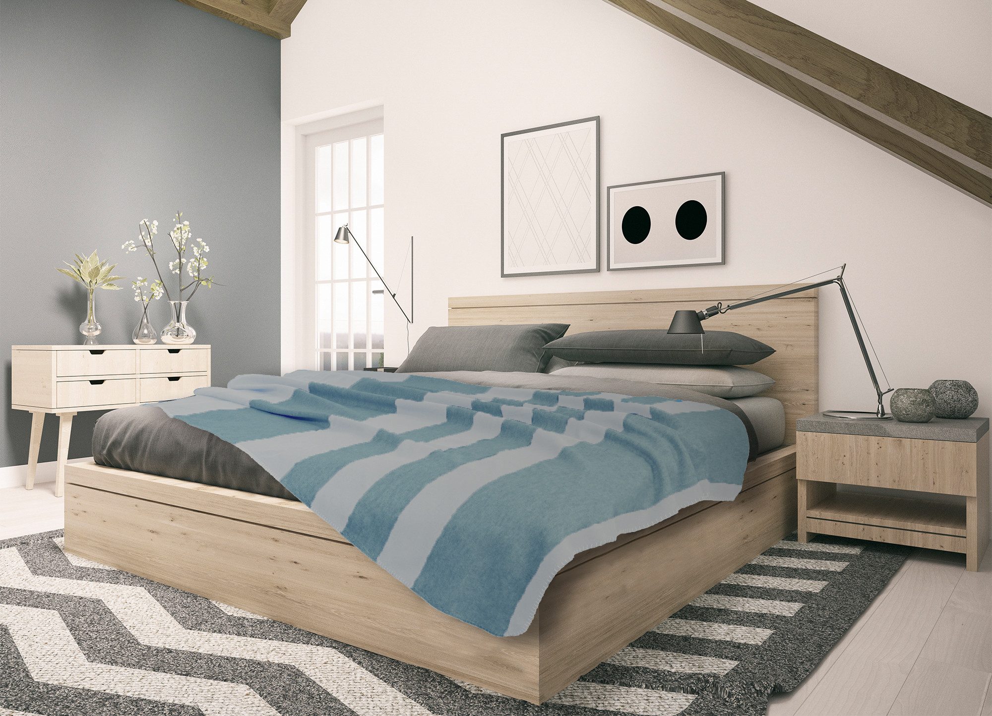 Wohndecke Kuscheldecke, kleine Sofadecke, sleepling, Ökotex günstig online kaufen